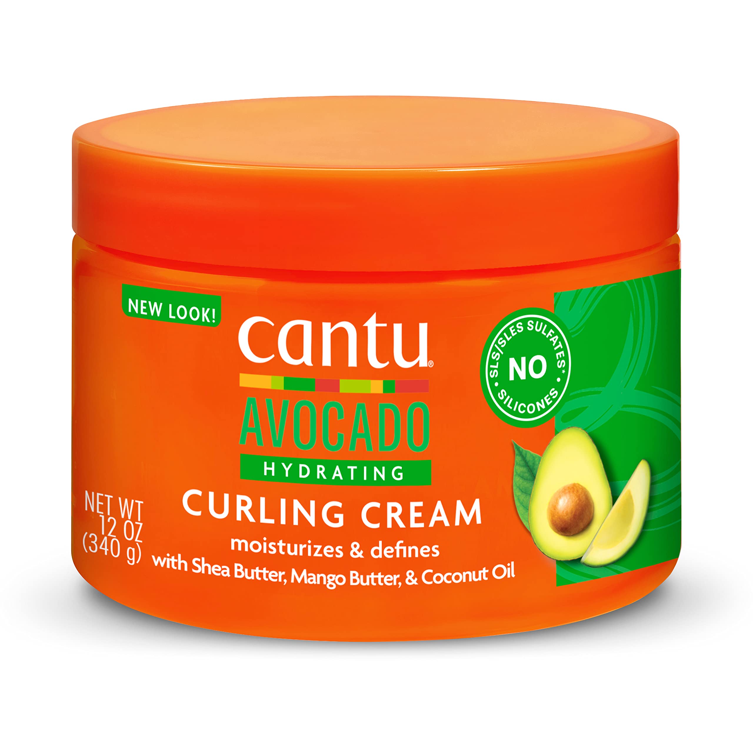 کرم فرم دهنده موی آووکادو Cantu 340 گرم 12 اونس (بسته 1 عدد)