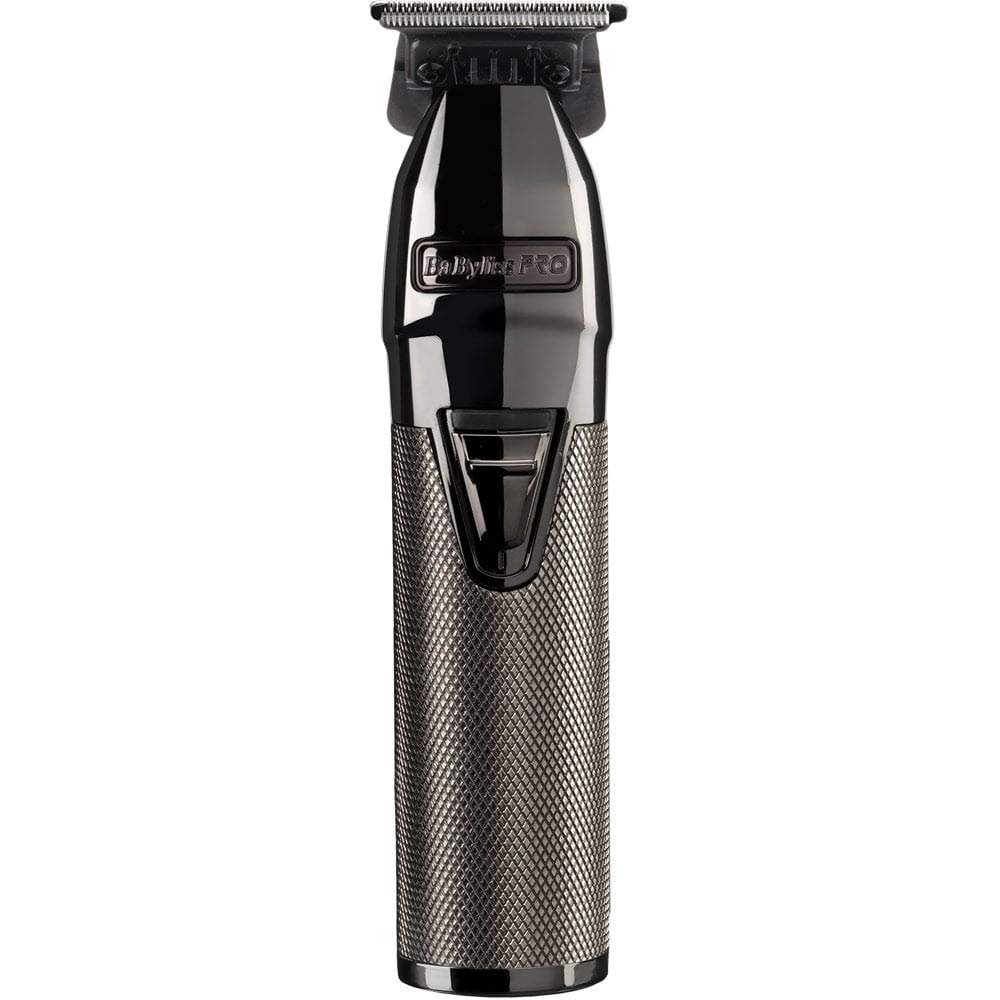 تراش موی حرفه ای BaByliss Pro Super Motor Professional Skeleton، استفاده با سیم یا بی‌سیم، باتری قابل شارژ لیتیوم با عمر طولانی، موتور قدرتمند، تیغه فولاد دقیق، نقره‌ای/سیاه