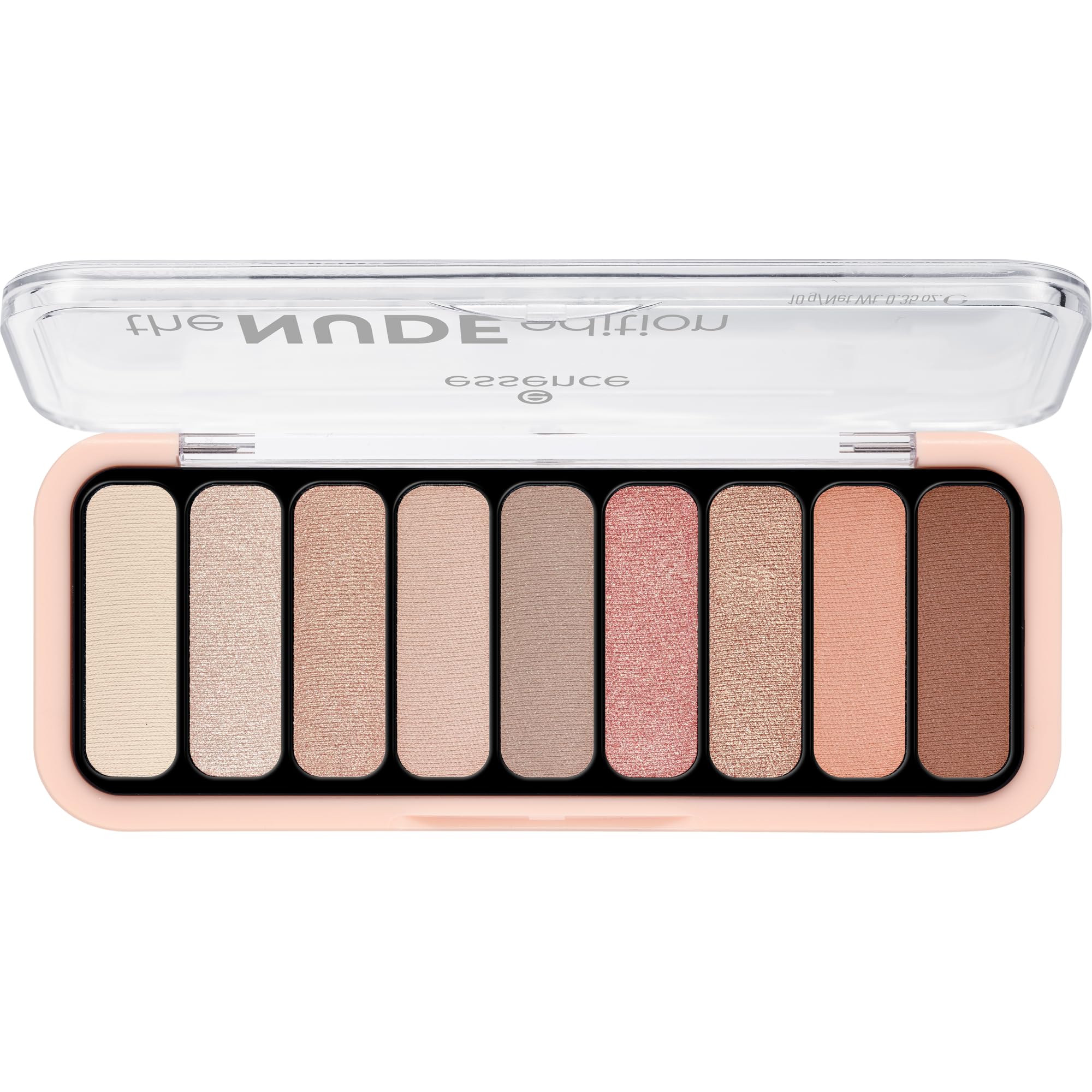 پالت سایه چشم Essence The Nude Edition، 10 رنگ پریتی در رنگ بدون وسیله