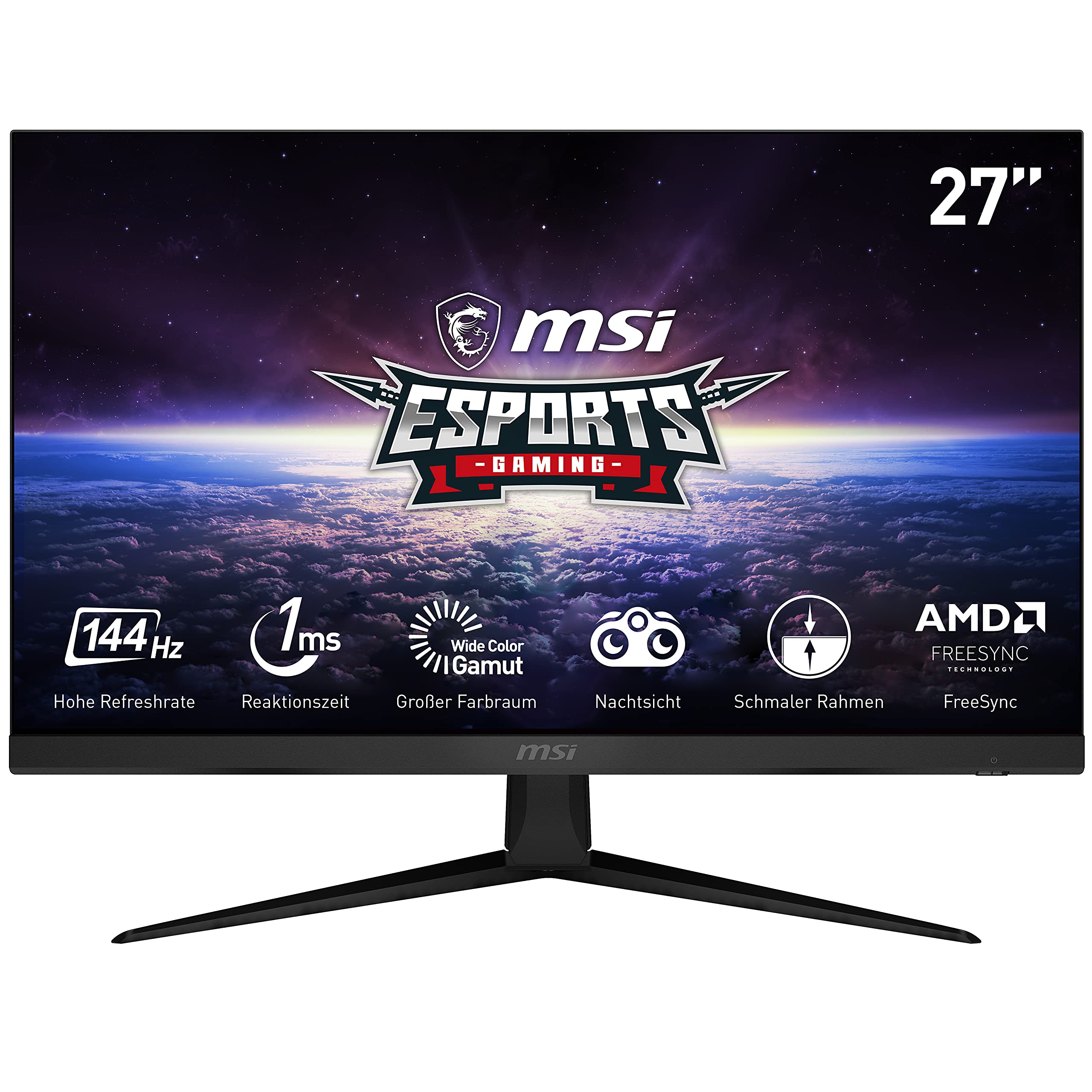 MSI Optix G271 68.6 سانتی‌متر (27 اینچ) 1920 × 1080 پیکسل Full HD LED