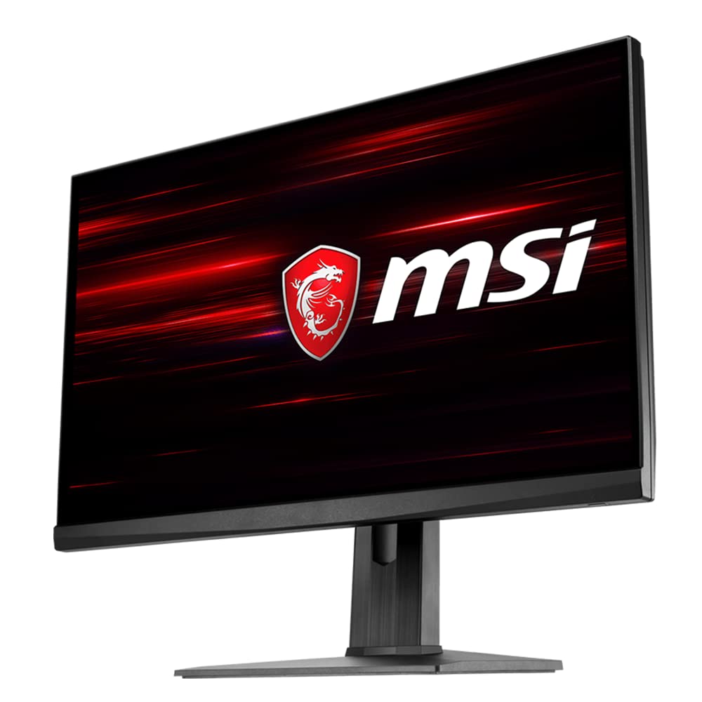 اس ای منیتور گیمینگ اسپرت MSI Optix MAG251RX 24.5 اینچ (62.2 سانتی‌متر)، رزولوشن Full HD (1920x1080)، نرخ تازه‌سازی 240Hz، زمان پاسخ‌دهی 1ms، فناوری IPS، پشتیبانی از G-Sync، استاندارد HDR400، صفحه صاف، رنگ مشکی