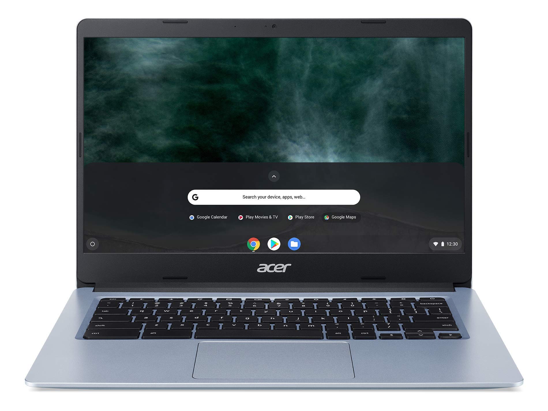 اینتل سلرون N4000، نمایشگر Full HD 14 اینچی، 4 گیگابایت LPDDR4، 64 گیگابایت eMMC، WiFi گیگابیت، گوگل کروم، CB314-1H-C884