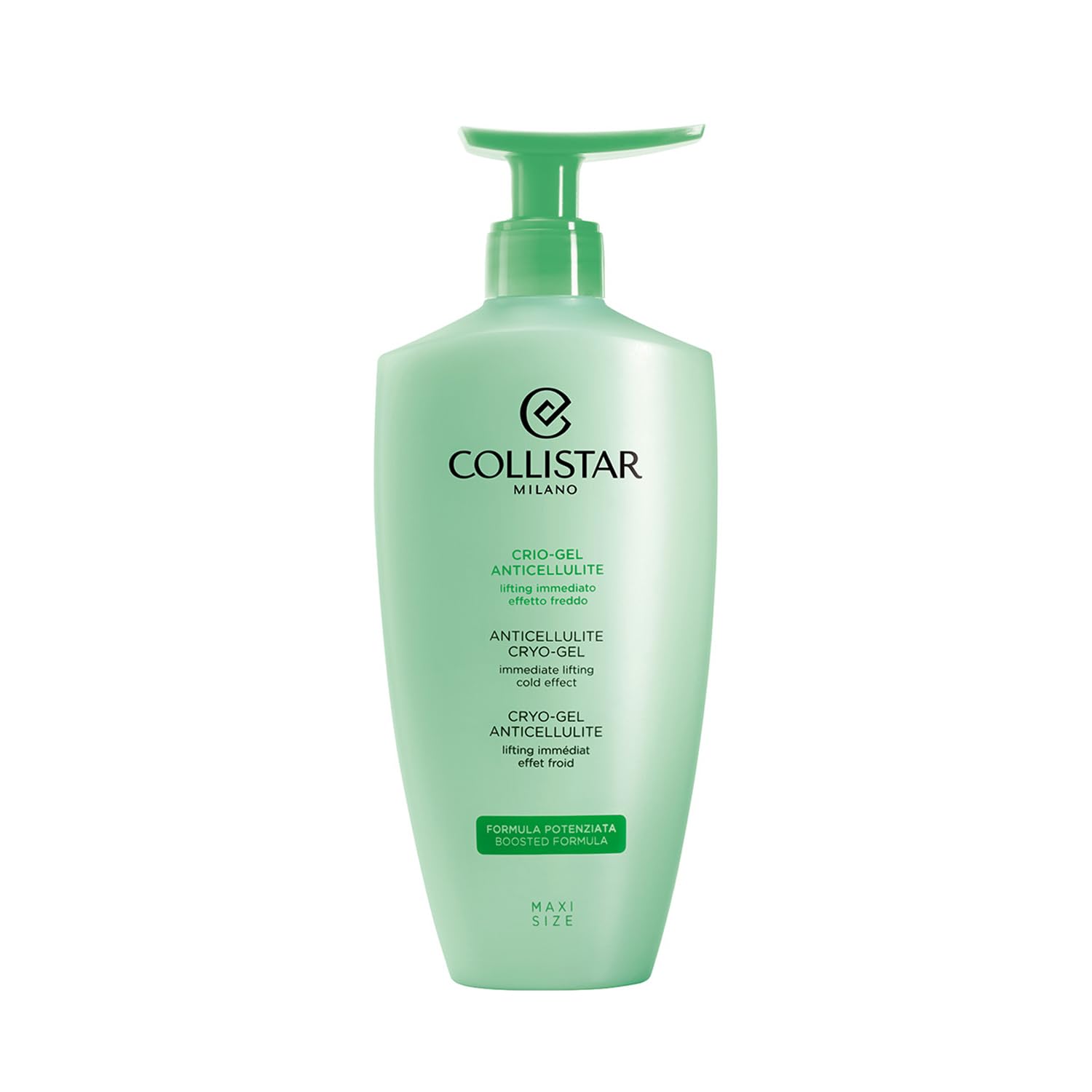 کرم بدن Collistar Anti-Cellulite Kryo Gel با اثر خنک‌کننده، میکروسیرکولاسیون و دفع اب را تحریک می‌کند برای پوست پرتقالی، پاهای سنگین و ناخن‌های حساس ۴۰۰ میلی‌لیتر