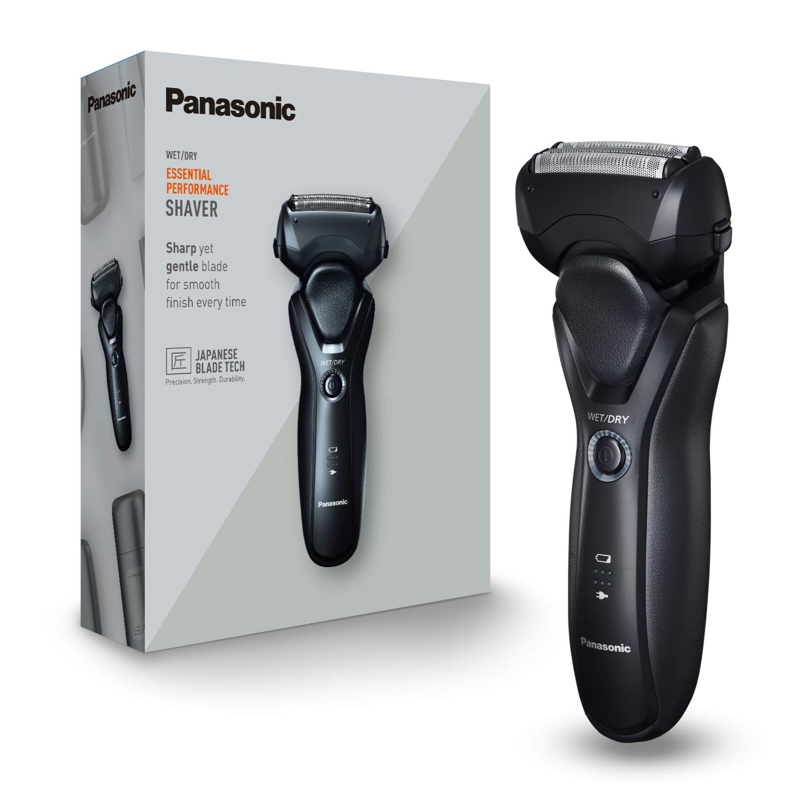 rasoir Électrique Rechargeable Panasonic Corp. Wet&Dry ES-RT37-K503 Gris Black