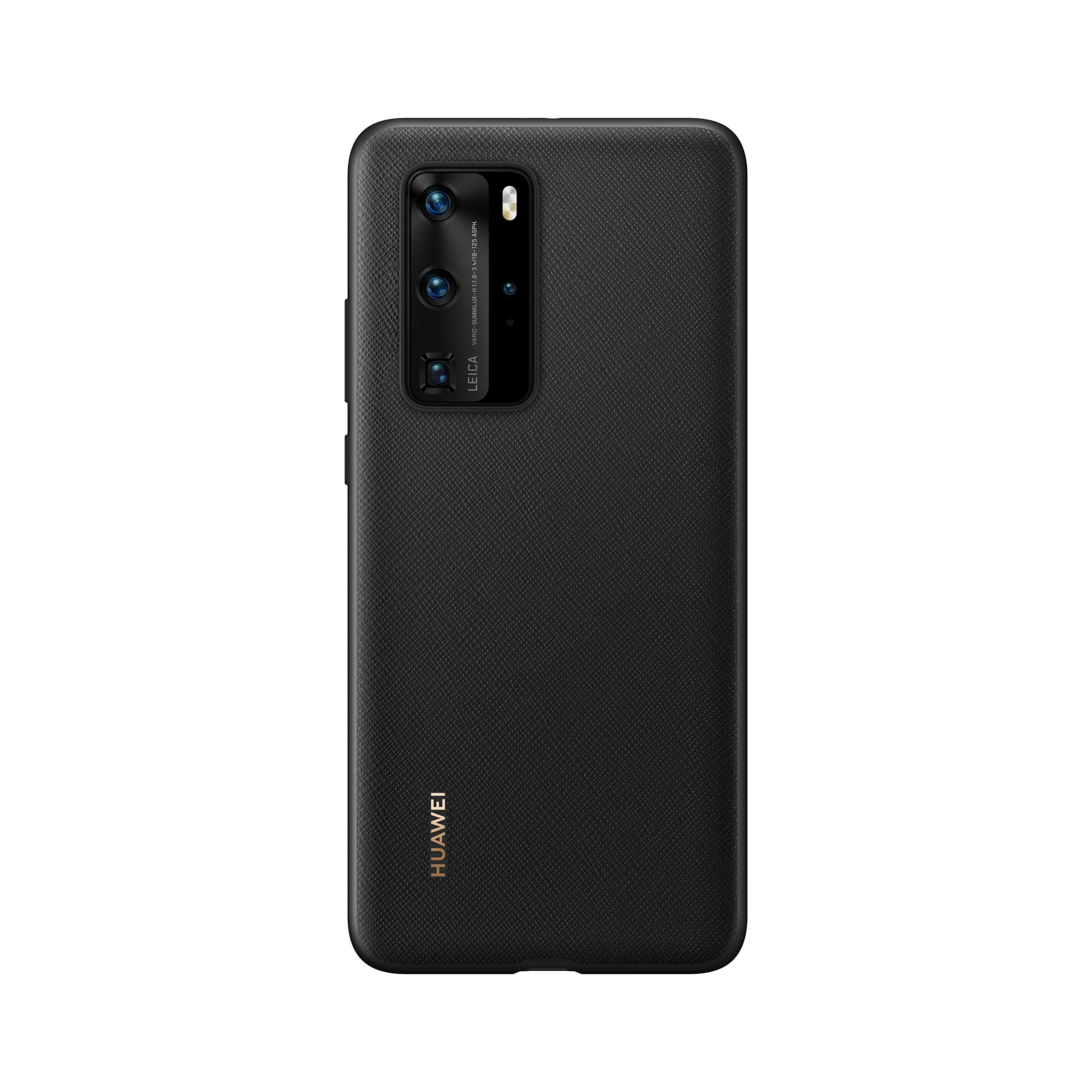 کیف موبایل HUAWEI P40 Pro PU ، لوازم جانبی اصلی ، سیاه