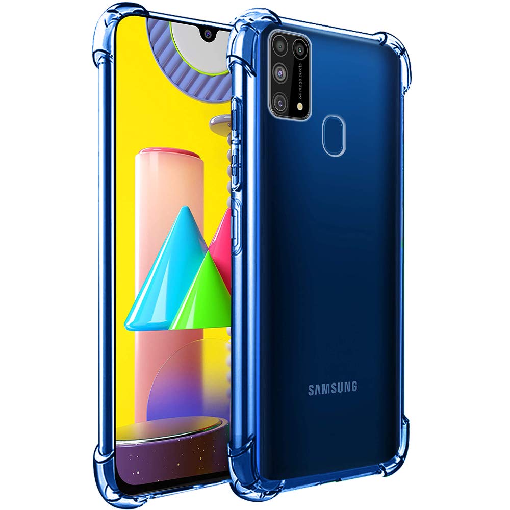 کاور نرم تراشه‌ای ترانسپرنت سیلیکون TPU برای Samsung Galaxy M31