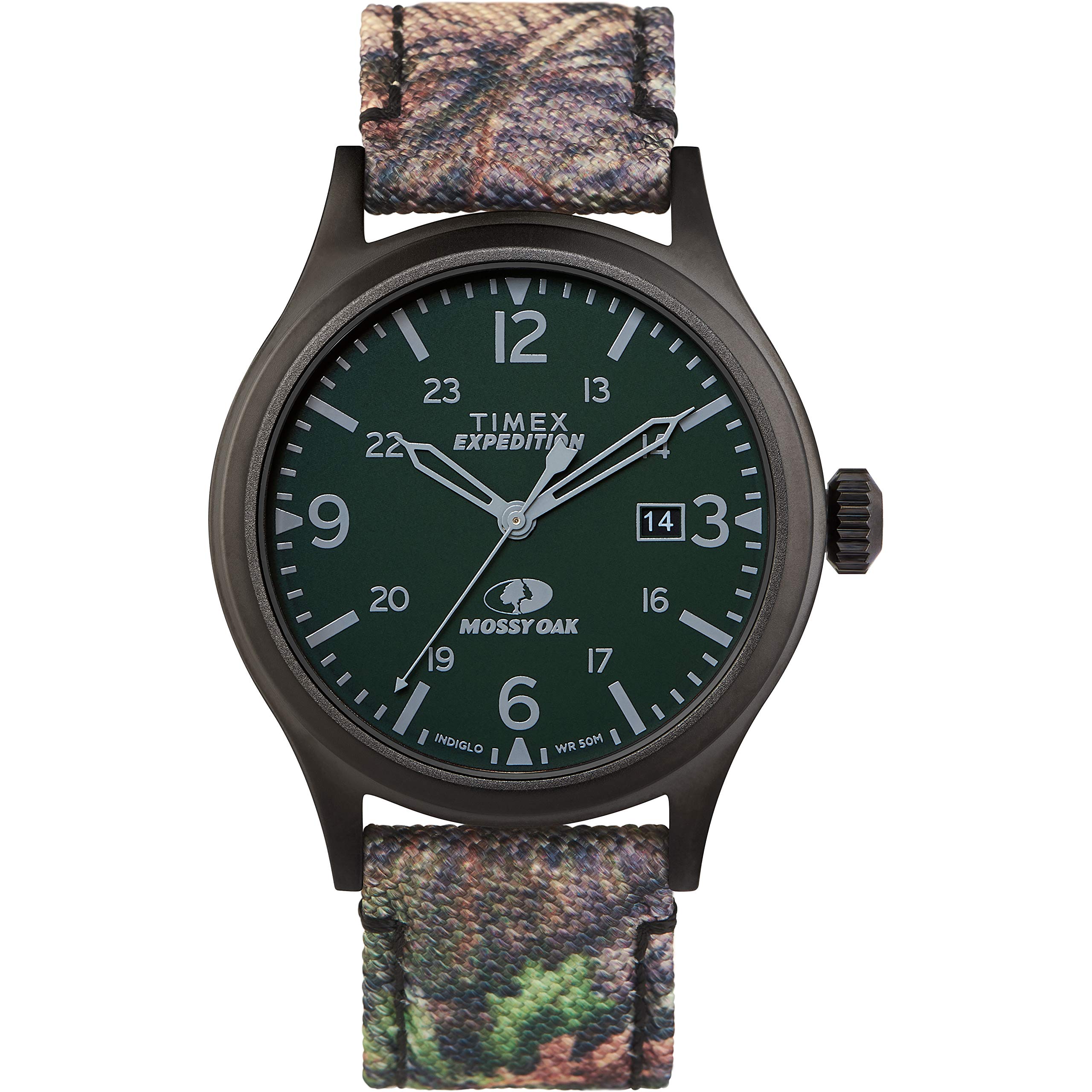 ساعت مچی آقایان Timex Expedition Scout با بند نایلونی Mossy Oak Obsession Camo