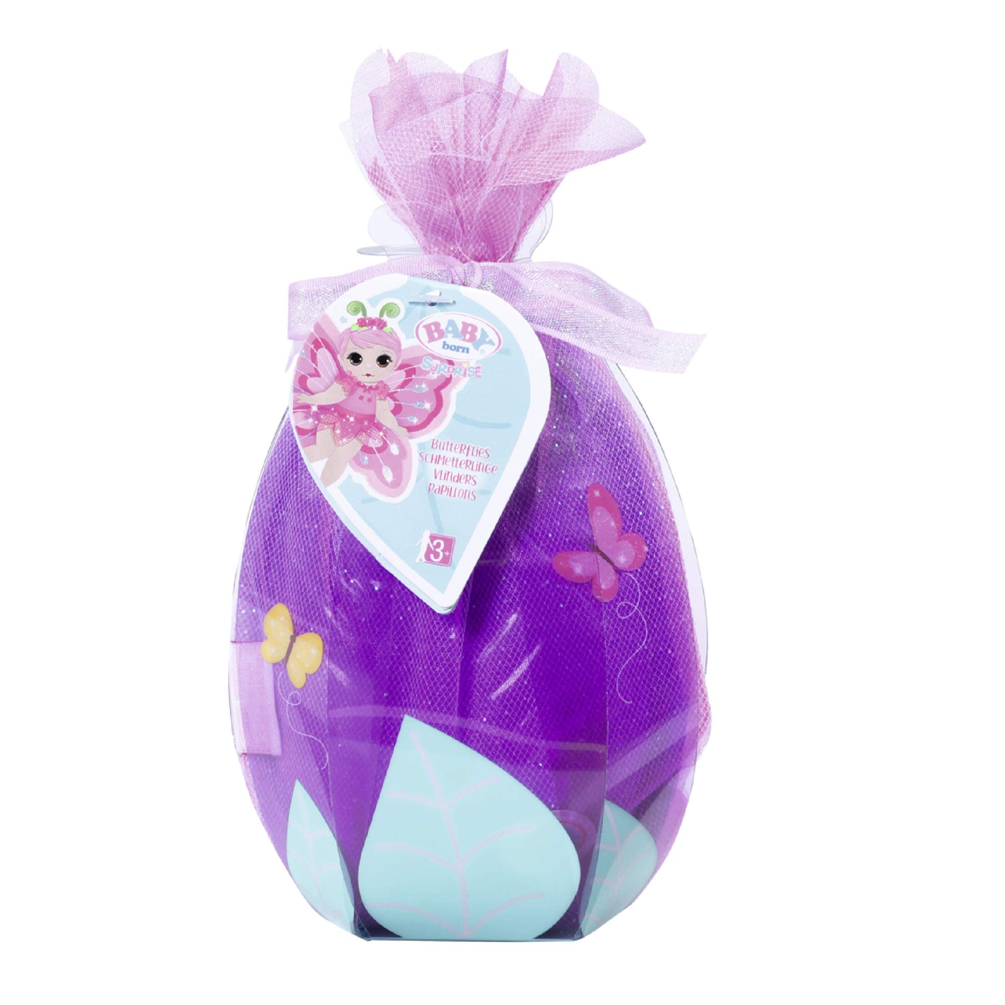 عروسک سرپازده Baby Born Surprise Blooming Babies Series 2 با 10+ مفاجات و پوشک تغییر رنگ