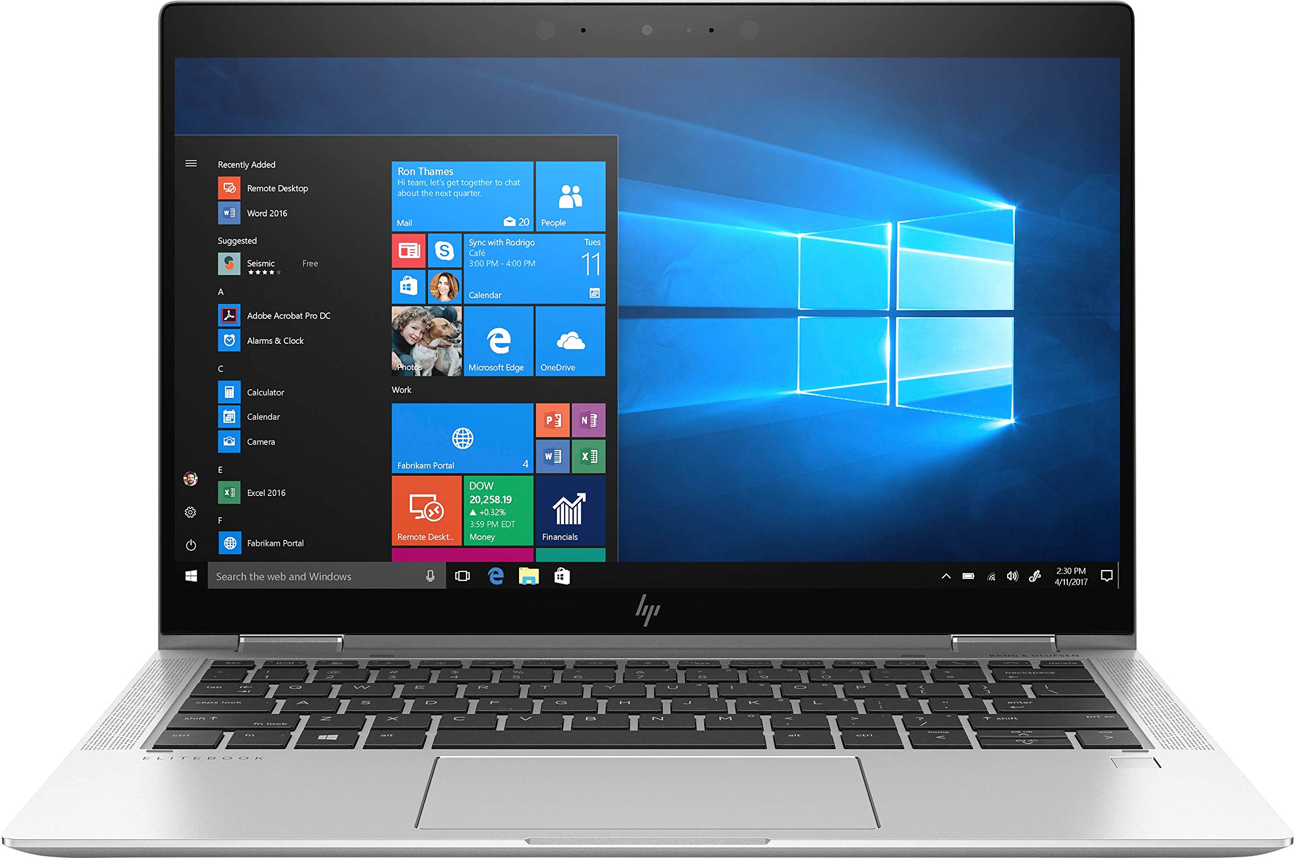 HP Elitebook X360 1030 G4 13.3" صفحه نمایش لمسی 2 در 1 - 1920 × 1080 - هسته i7 i7-8665U - 16 گیگابایت رم - 512GB حافظه جانبی - Windows 10 Pro 64 بیتی - Intel UHD Graphics 620 - (تجدید نظر شده) (تجدید نظر شده)