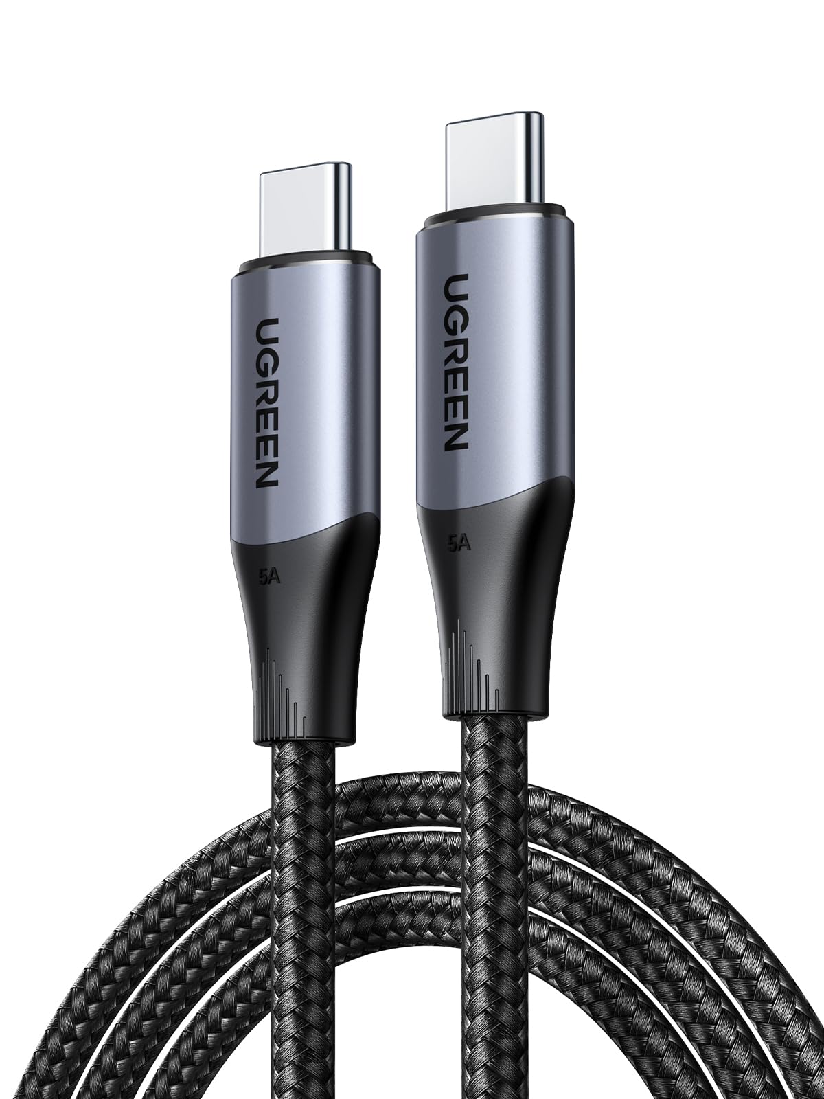 UGREEN کابل USB C 240W 1M ، 3.2 ژن 2 10Gbps ویدیو 4K نوع C به نوع C شارژر سریع برای آیفون 15-17 ، آیپد ، مکبوک پرو ، میت بوک ، آیپد ، کروم بوک ، سامسونگ گالاکسی اس 25 الترا ، هوآوی پی 70 ، اسویچ 1M مدل A