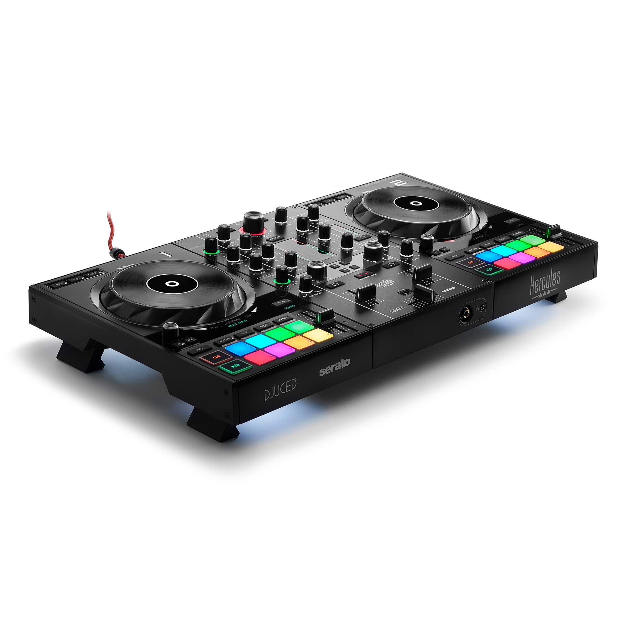 کنترلر دی‌جی هرکولز DJControl Inpulse 500 2-دهک USB برای سراتو دی‌جی و DJUCED