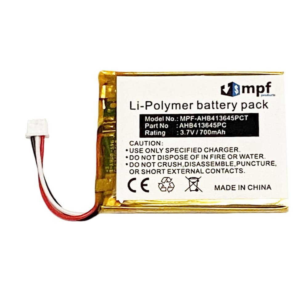 باتری 700mAh AHB413645PCT محصولات MPF باتری جایگزین مناسب برای هدفون بلوتوث بی‌سیم Sennheiser PXC 550 PXC550 با قابلیت کاهش نویز