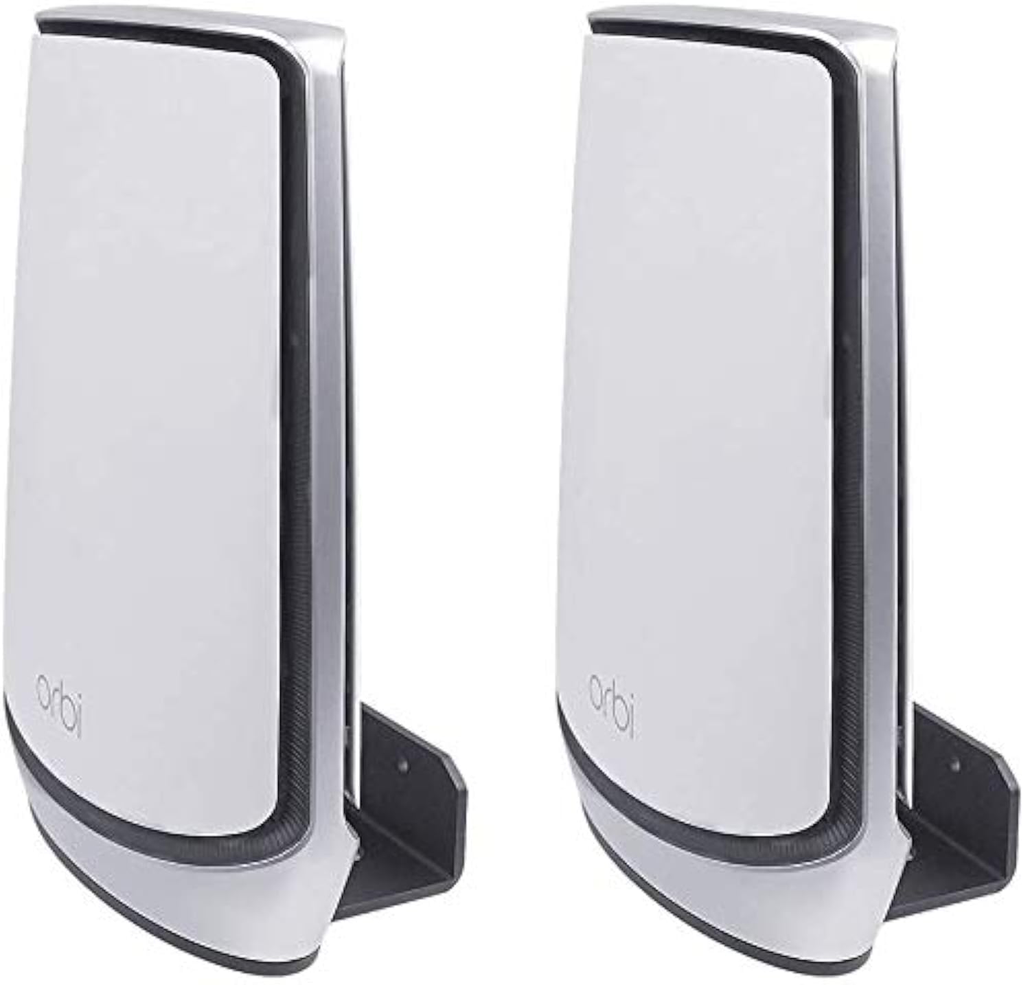 محصول نگهدارنده دیواری Orbi WiFi 6، براکت دیواری نگهدارنده همراه با Orbi Ultra(RBK850)(RBK852)(RBK853)/(RBS750)(RBS751)(RBK752)/(AX5700)(AX6000) NETGEAR Orbi Mesh WiFi 6 System(2 برابر) - 2 بسته