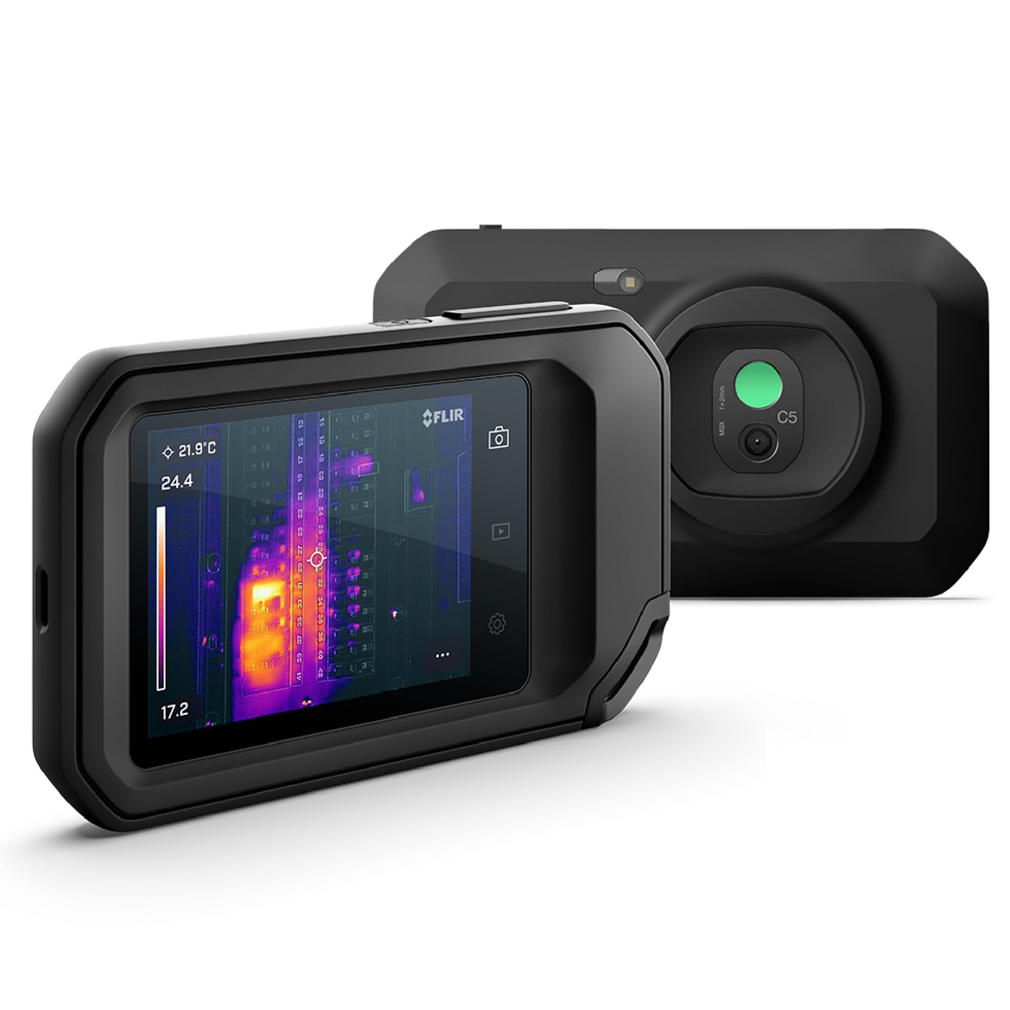 دوربین تصویربرداری حرارتی FLIR C5 با وای فای - دستی، دوربین با وضوح بالا مدل C5 فقط