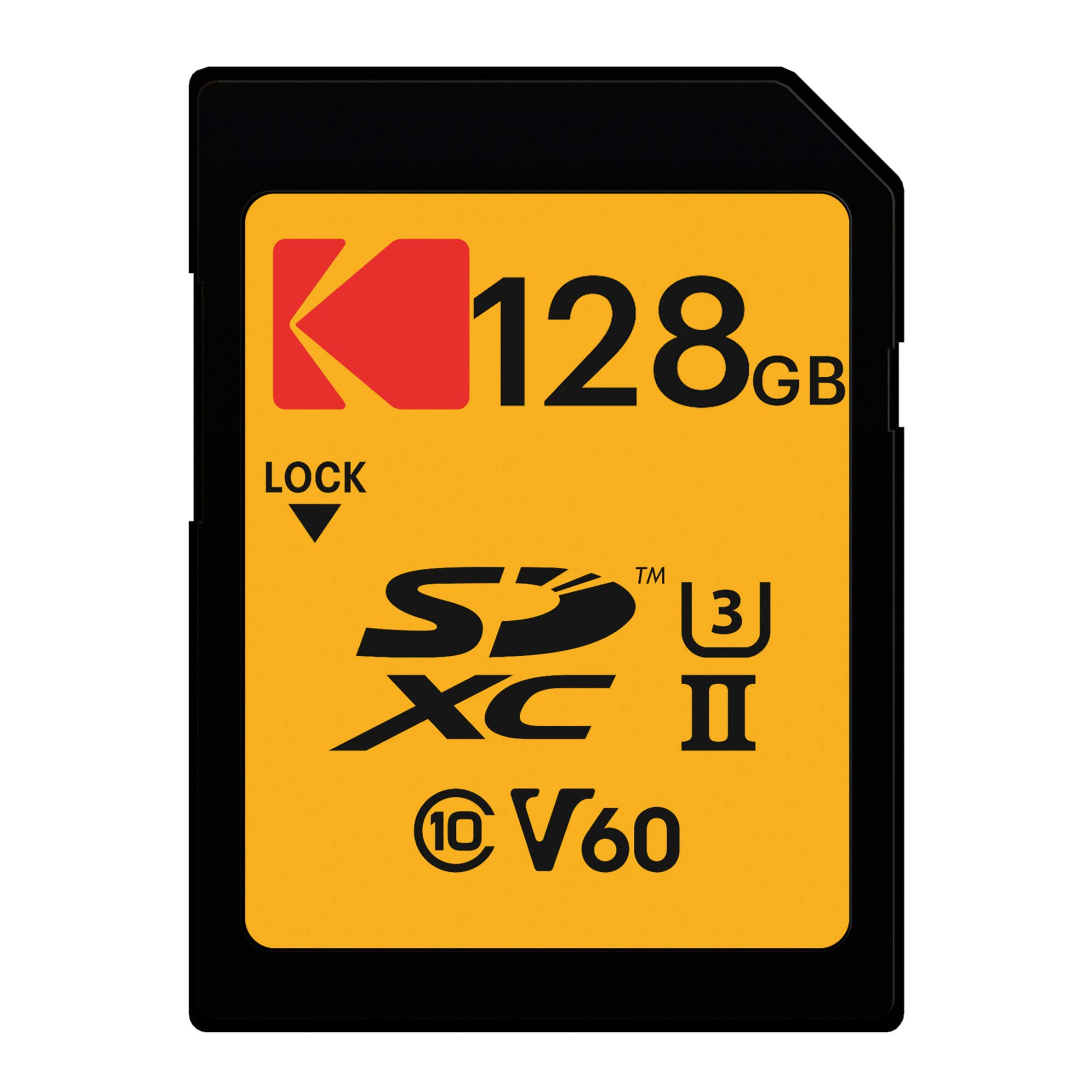 کارت حافظه ۱۲۸GB UHS-II U3 V60 Ultra Pro SDXC از کداک