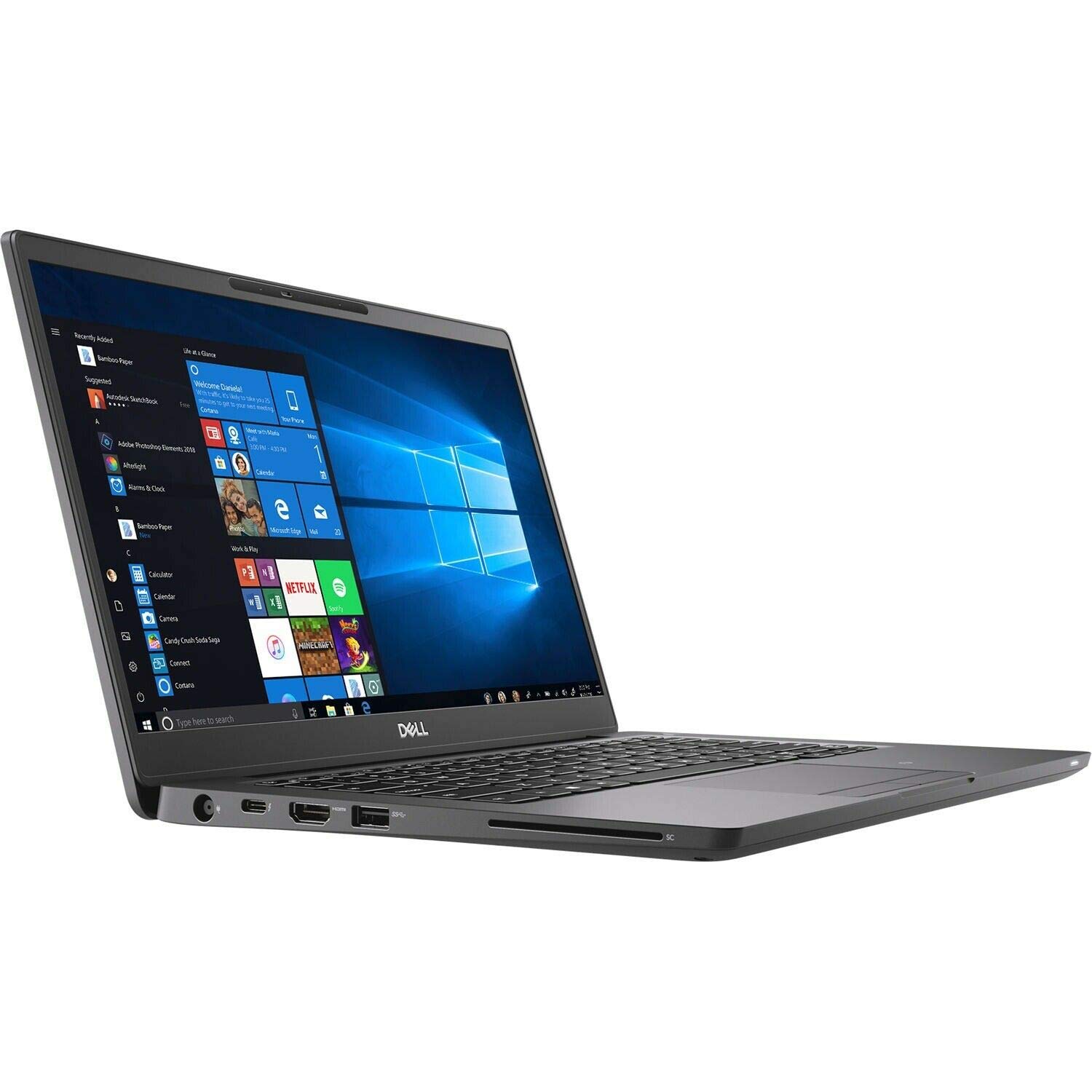 لپ تاپ Dell Latitude 7300، صفحه نمایش 13.3 اینچی FHD (1920x1080) بدون لمس، پردازنده Intel Core نسل 8 مدل i7-8665U، رم 16 گیگابایت، حافظه داخلی 256 گیگابایت SSD، ویندوز 10 پرو (تجدید نظر شده)
