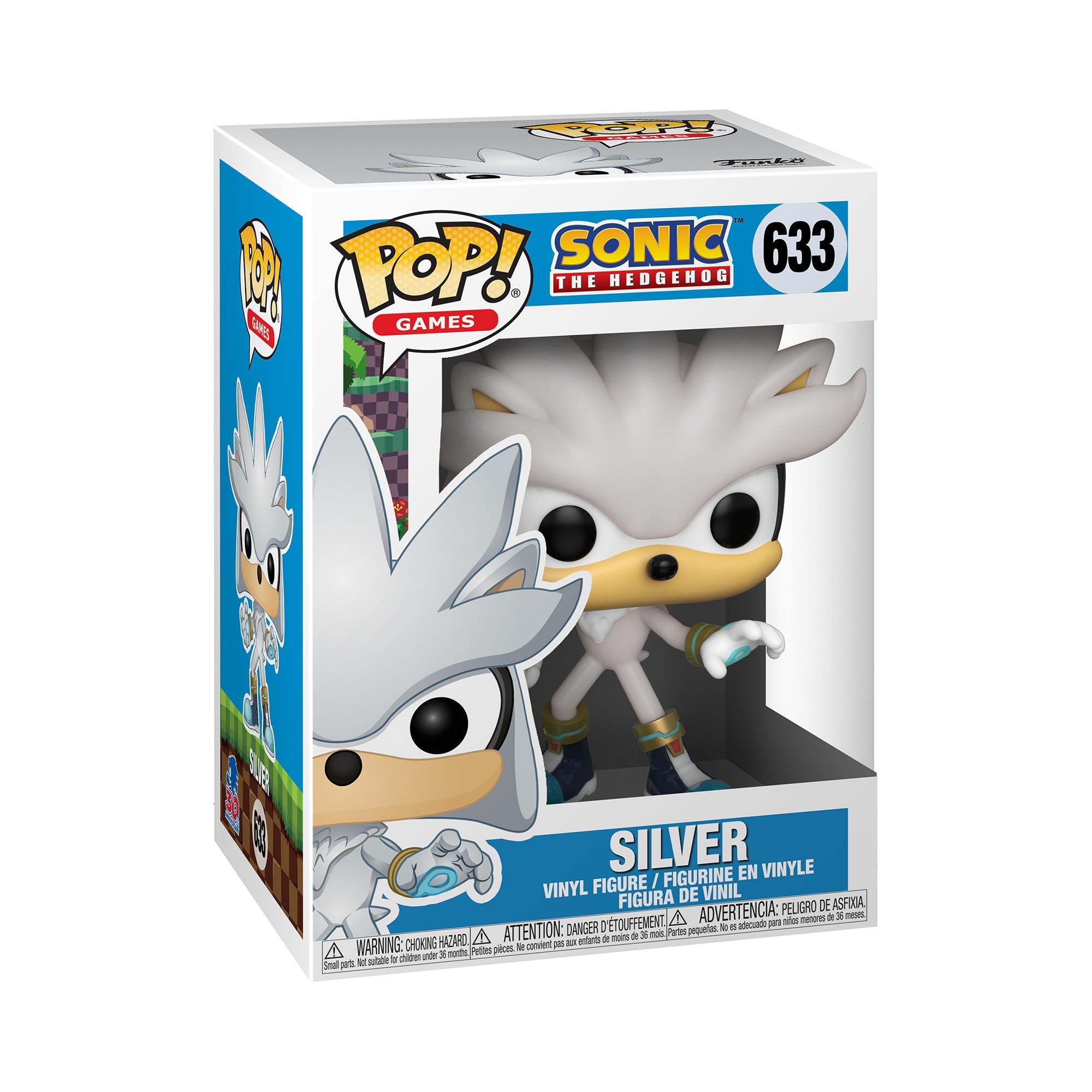 عبارتی که باید ترجمه شود: Funko 51965 POP Games: Sonic 30th-Silver the Hedgehog Collectible Toy, Multicolour

کالکشن Funko 51965 POP Games: Sonic 30th-Silver the Hedgehog یک اسباب بازی قابل جمع‌آوری با رنگ‌های متنوع است.