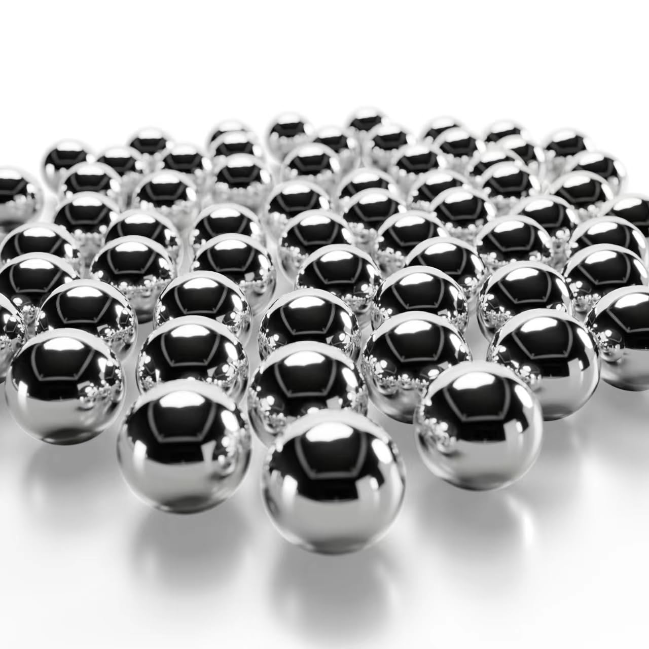 1000 عدد توپ فلزی QZsteelball 5/16 اینچ با وزن 7.938 میلیمتر مناسب برای قاذف مهره های فولادی دقیق