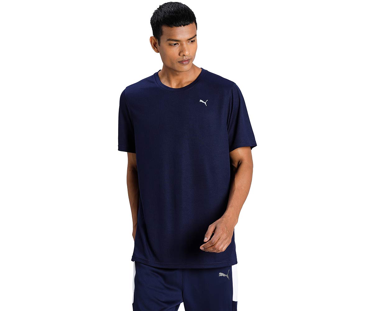 پولوشرت مردانه PUMA با عملکرد Ss Tee M Tee L رنگ نیلی گندمی