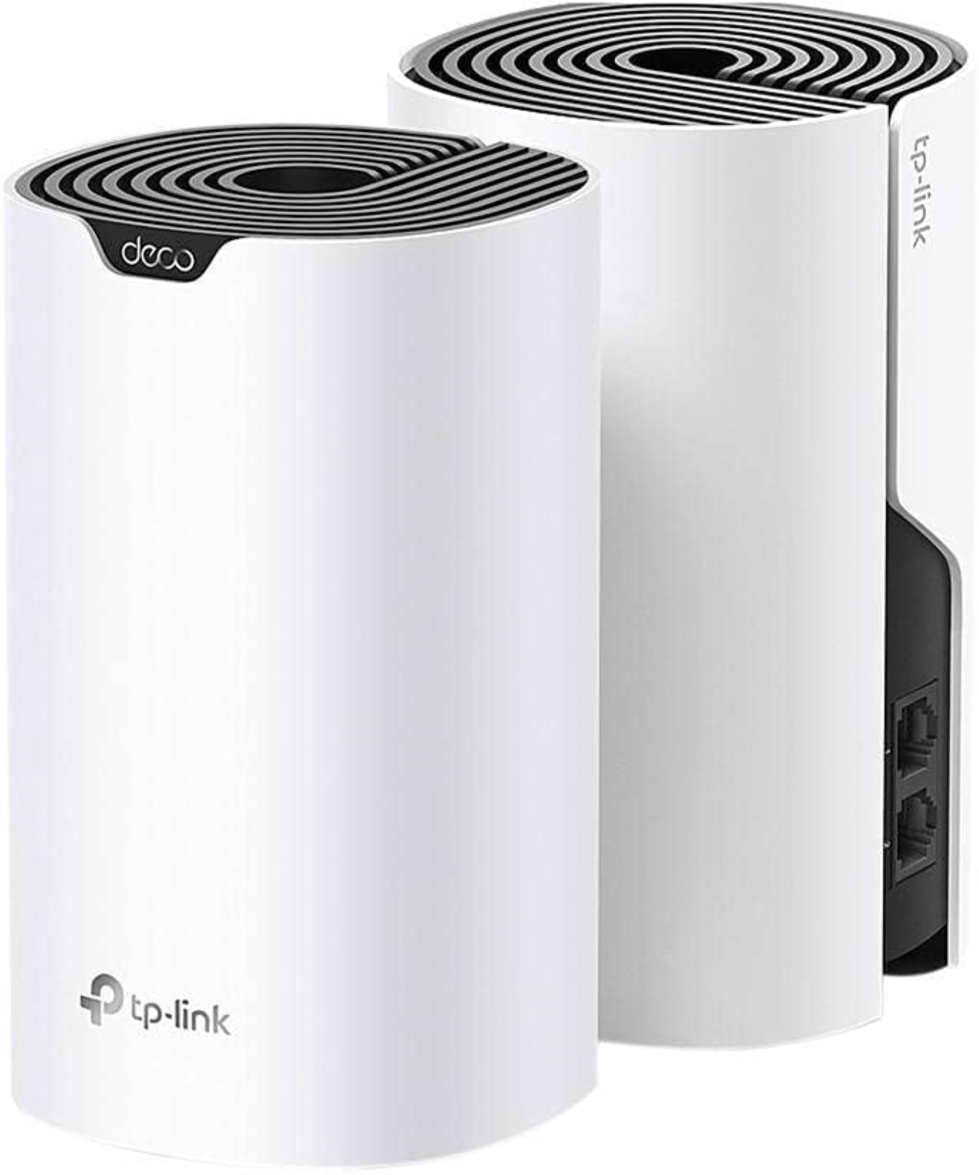 سیستم WiFi مش TP-Link Deco Whole Home (Deco S4) - پوشش تا ۳,۸۰۰ فوت مربع، روتر WiFi AC1900 و جایگزین Extender، کنترل والدین، دو بسته ۲-۳ اتاق خواب دو بسته