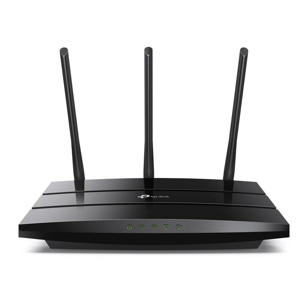 رسپاندر هوشمند TP-Link AC1900 (آرچر A8) - روتر بی‌سیم با سرعت بالا MU-MIMO، روتر دو بانده برای اینترنت بی‌سیم، گیگابیت، پشتیبانی از WiFi مهمان