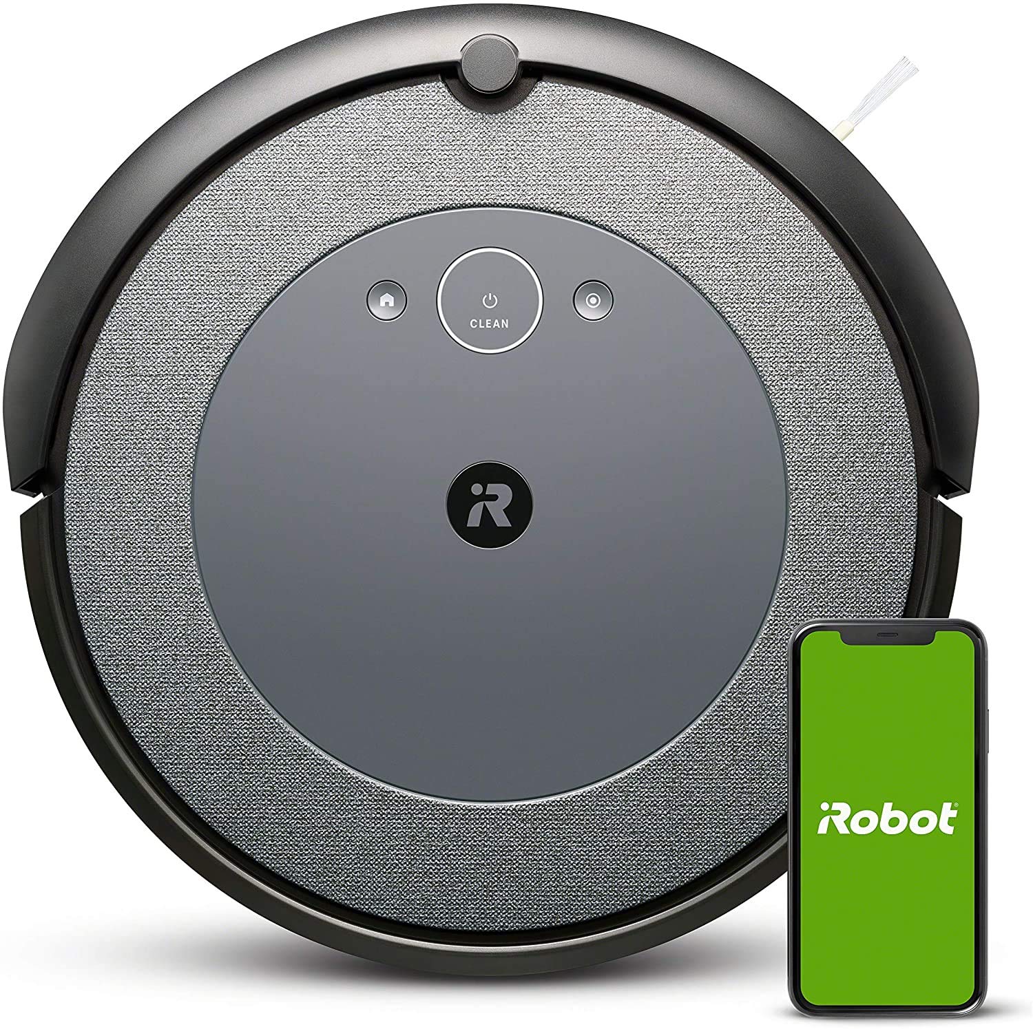 جاروبرقی رباتی کانکت شده به وای فای آیروبوت Roomba I3 (3150) - مپ کردن متصل به وای فای، قابل استفاده با الکسا، ایده‌آل برای موهای حیوانات خانگی، فرش‌ها، موکت‌های بافته شده نوترال