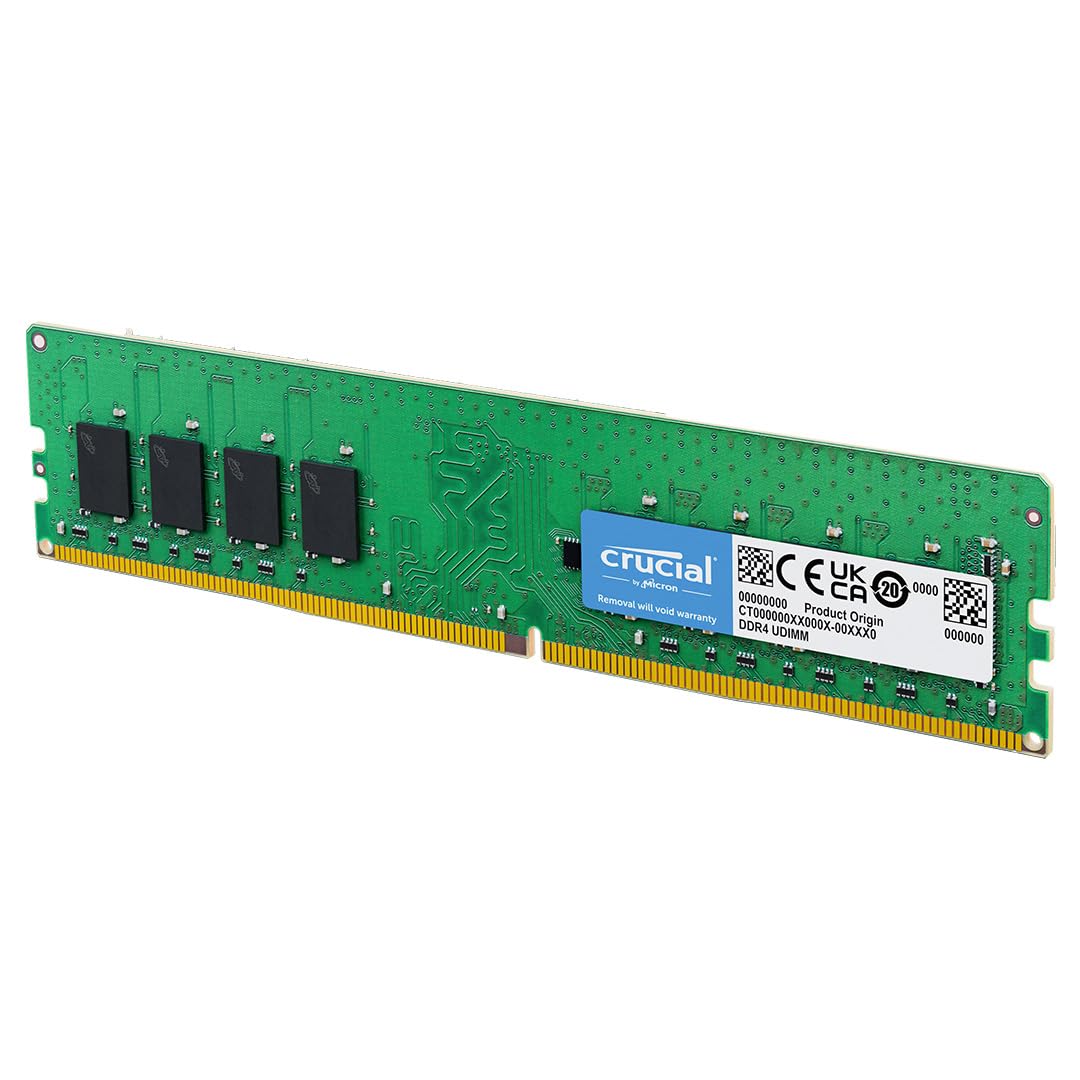 حافظه RAM مهم CT8G4DFRA32A 8 گیگابایت DDR4 با سرعت 3200 مگاهرتز CL22 (2933 مگاهرتز یا 2666 مگاهرتز) حافظه کاری 8 گیگابایت Desktop 3200 مگاهرتز