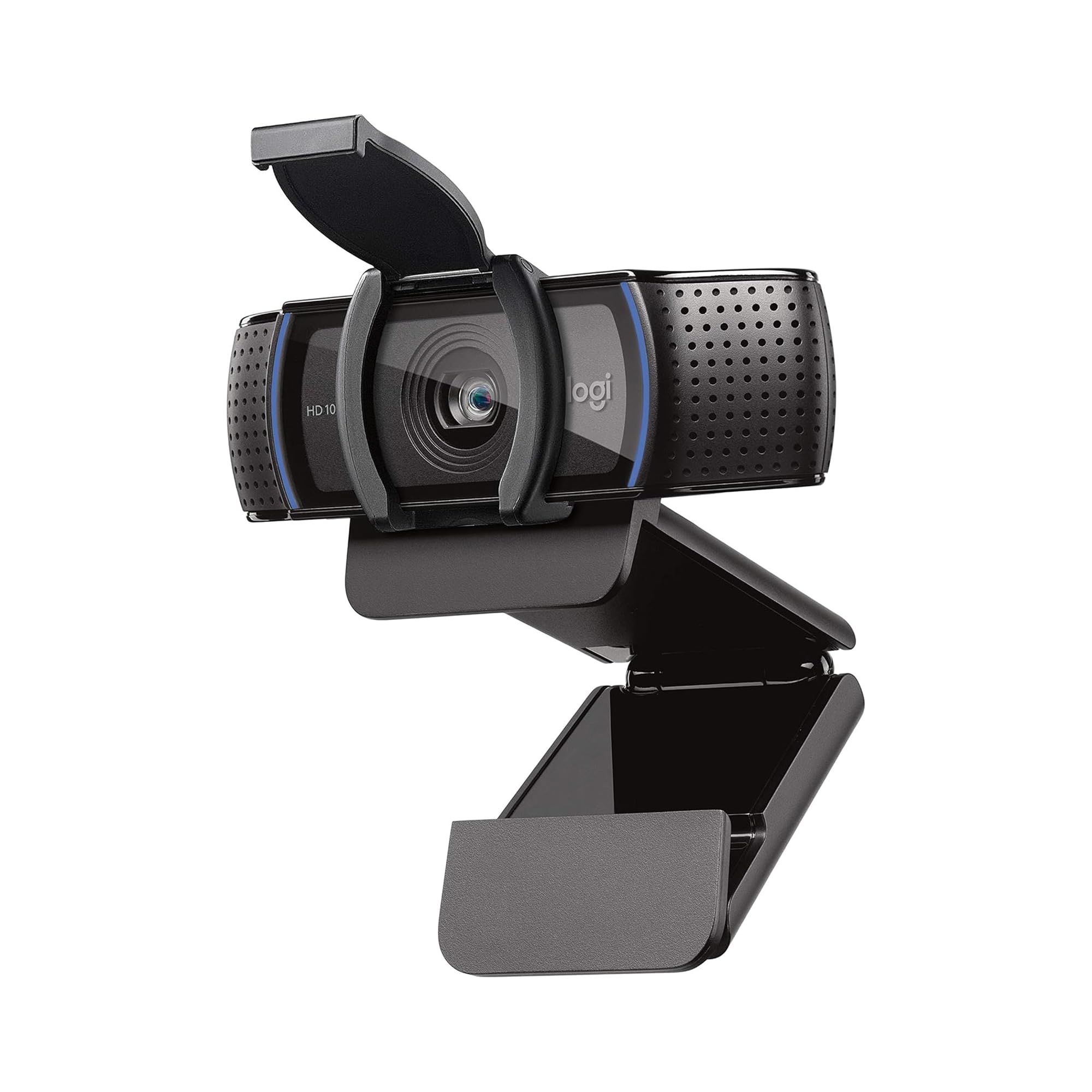Logitech C920e HD 1080p با غیرفعال کردن میکروفون، تایید شده برای Zoom و Microsoft Teams، با رعایت توافقنامه TAA
