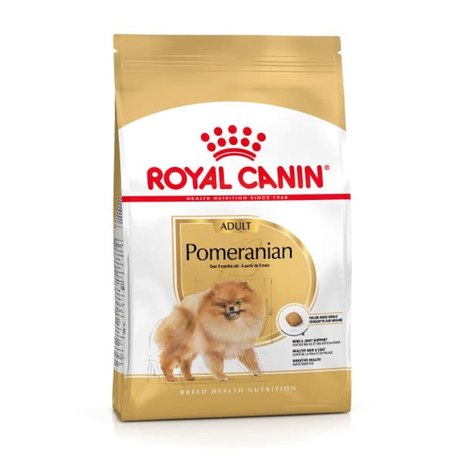 غذای سگ‌های بزرگسال پومرانیایی سلامت نژادی Royal Canin BHN Pomeranian Adult 1.5 kg