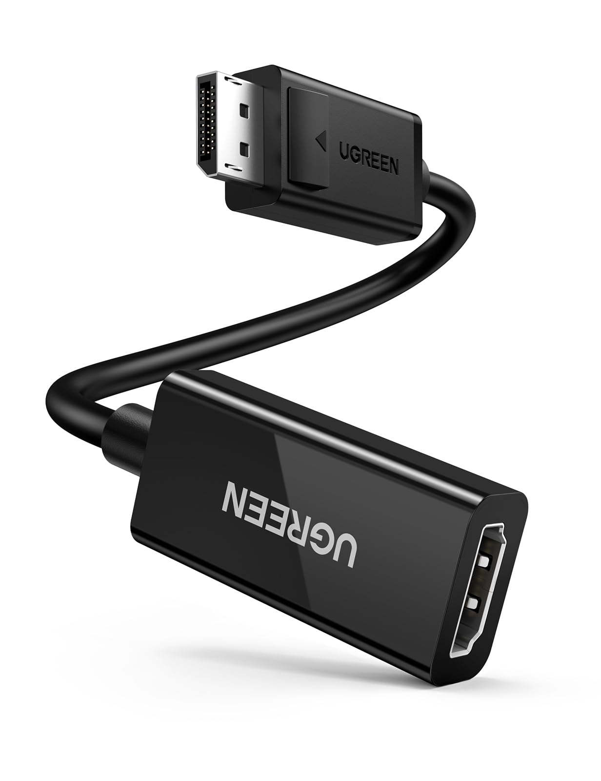 آداپتور یوگرین DisplayPort به HDMI 4K 60Hz مرد به زن DP به HDMI تبدیل کننده کابل نمایش ویدیو برای تلویزیون هوشمند مانیتور پروژکتور کامپیوتر