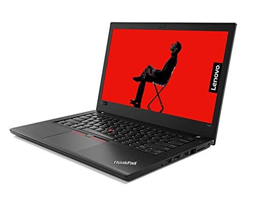 لنوو (بهبود یافته) لپتاپ تجاری ThinkPad T480، صفحه نمایش ۱۴ اینچی FHD بدون لمسی، Intel Core i7 نسل هشتم، ۱۶ گیگابایت رم DDR4، ۵۱۲ گیگابایت حافظه‌ی جامد SSD، خواننده‌ی اثر انگشت، ویندوز ۱۰ Pro