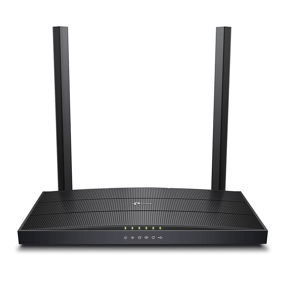 مسیریاب مودم وایرلس TP-Link Archer VR400 AC1200، مودم روتر بی‌سیم VDSL ADSL، تقویت‌کننده وایرلس مش، تقویت‌کننده اینترنت دو باند، پورت‌های اترنت گیگابیت کامل، قابلیت قرار دادن و استفاده، بازی Xbox PS4 Steam با سرعت 1200 مگابیت بر ثانیه، 4 پورت گیگابیت+1 پورت USB 2.0