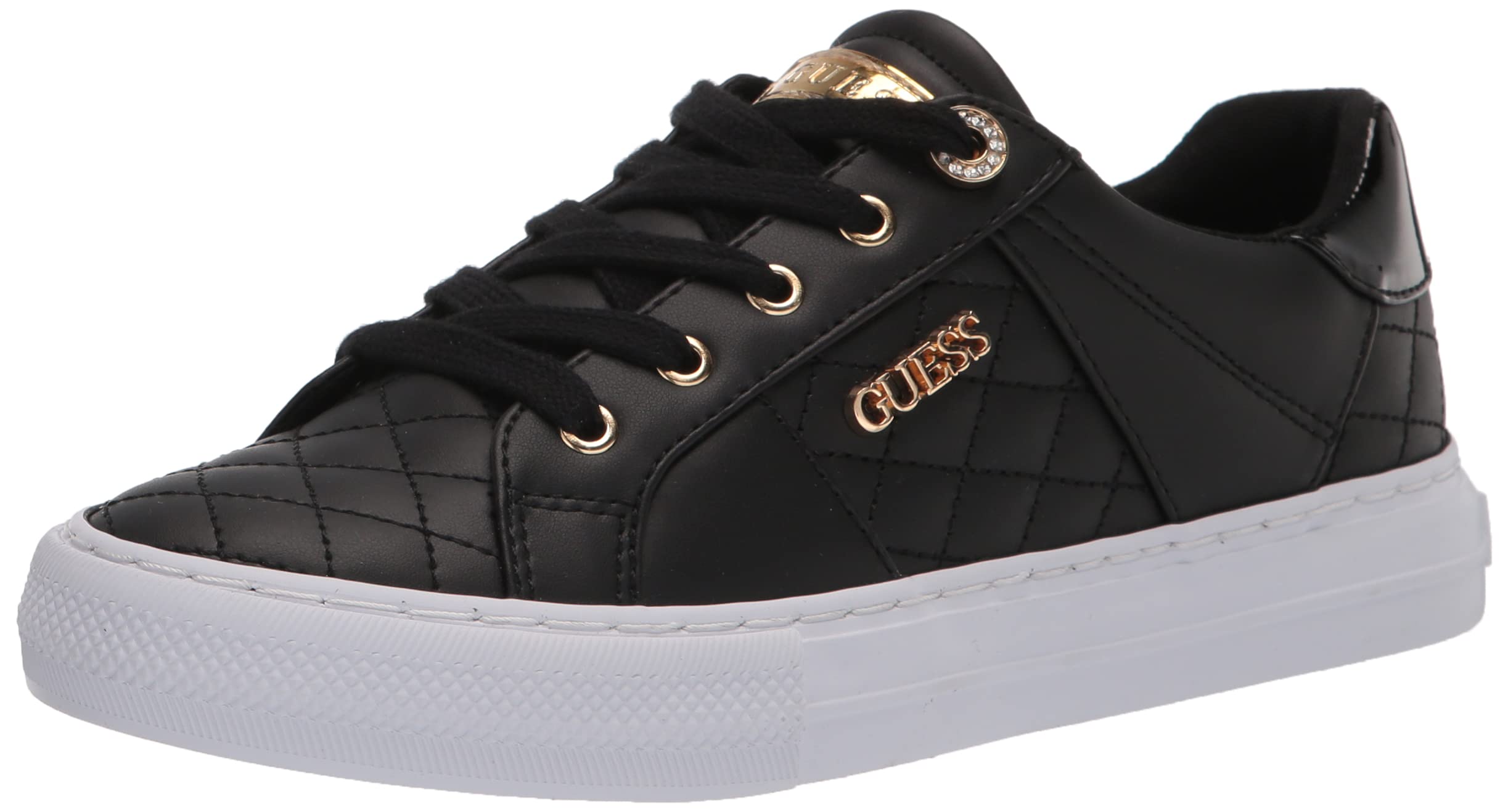 کفش ورزشی زنانه GUESS Loven 38 EU سیاه چند رنگ
