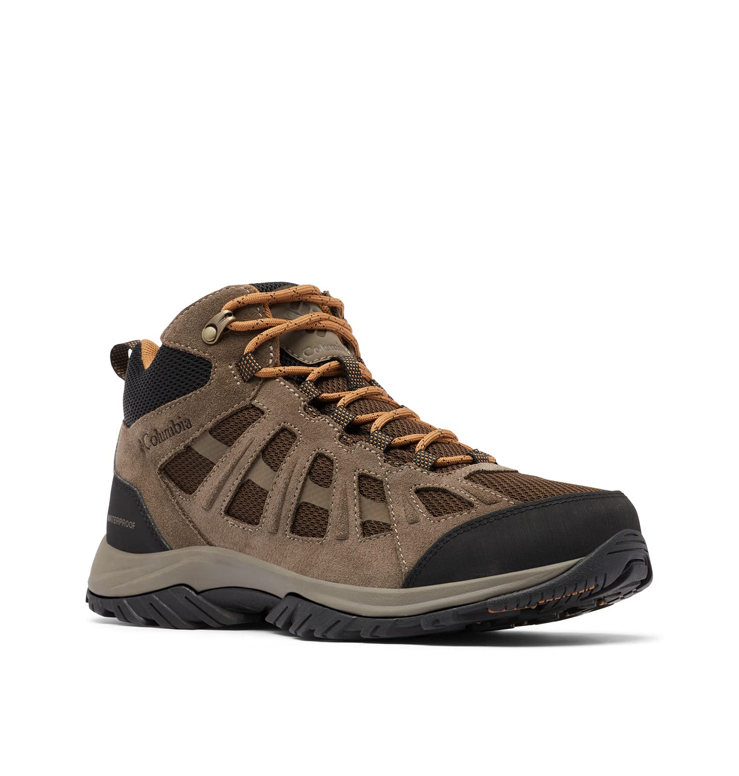 کفش راهپیمایی مردانه کلمبیا REDMOND™ III MID WATERPROOF از جنس Cordovan Elk با سایز 40.5 یورو و wide.