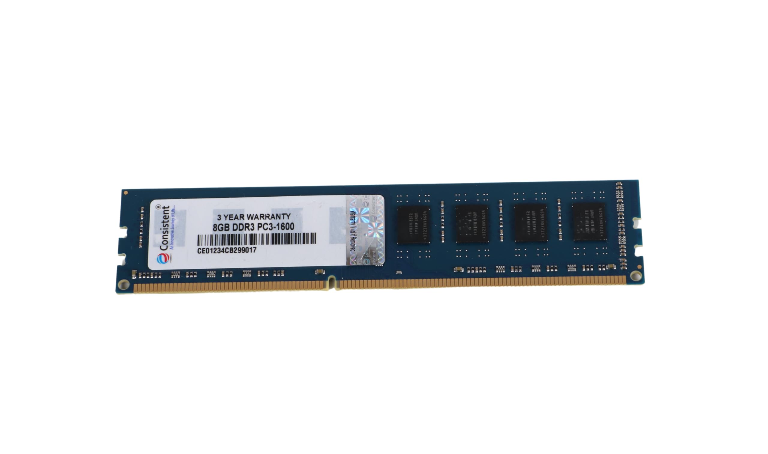 حافظه رم دسکتاپ DDR3 8 گیگابایت، 1600 مگاهرتز مداوم