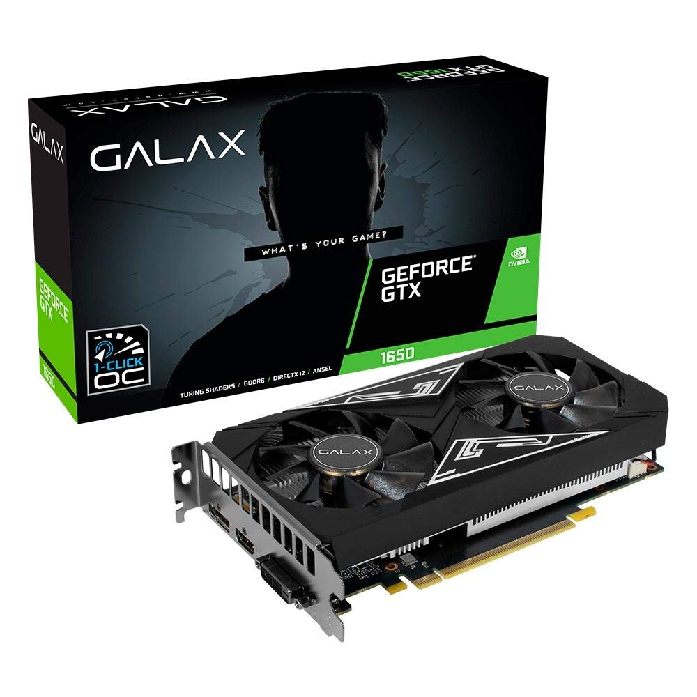 کارت گرافیک Galax GeForce GTX 1650 EX-1 Click OC با ظرفیت 4 گیگابایت حافظه GDDR6