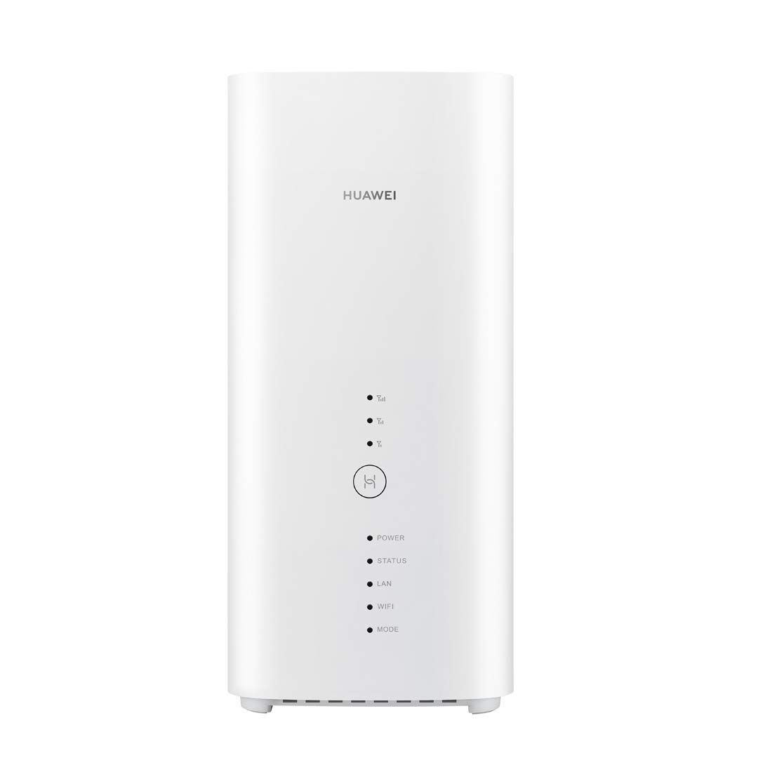 ریلتر Wi-Fi تلفن همراه 4G/ LTE CAT19 Huawei B818-263، با سرعت 1.6 گیگابیت بر ثانیه، قابل باز کردن برای تمامی شبکه‌ها، با ضمانت اصلی انگلیس (بدون لوگو شبکه) - رنگ سفید