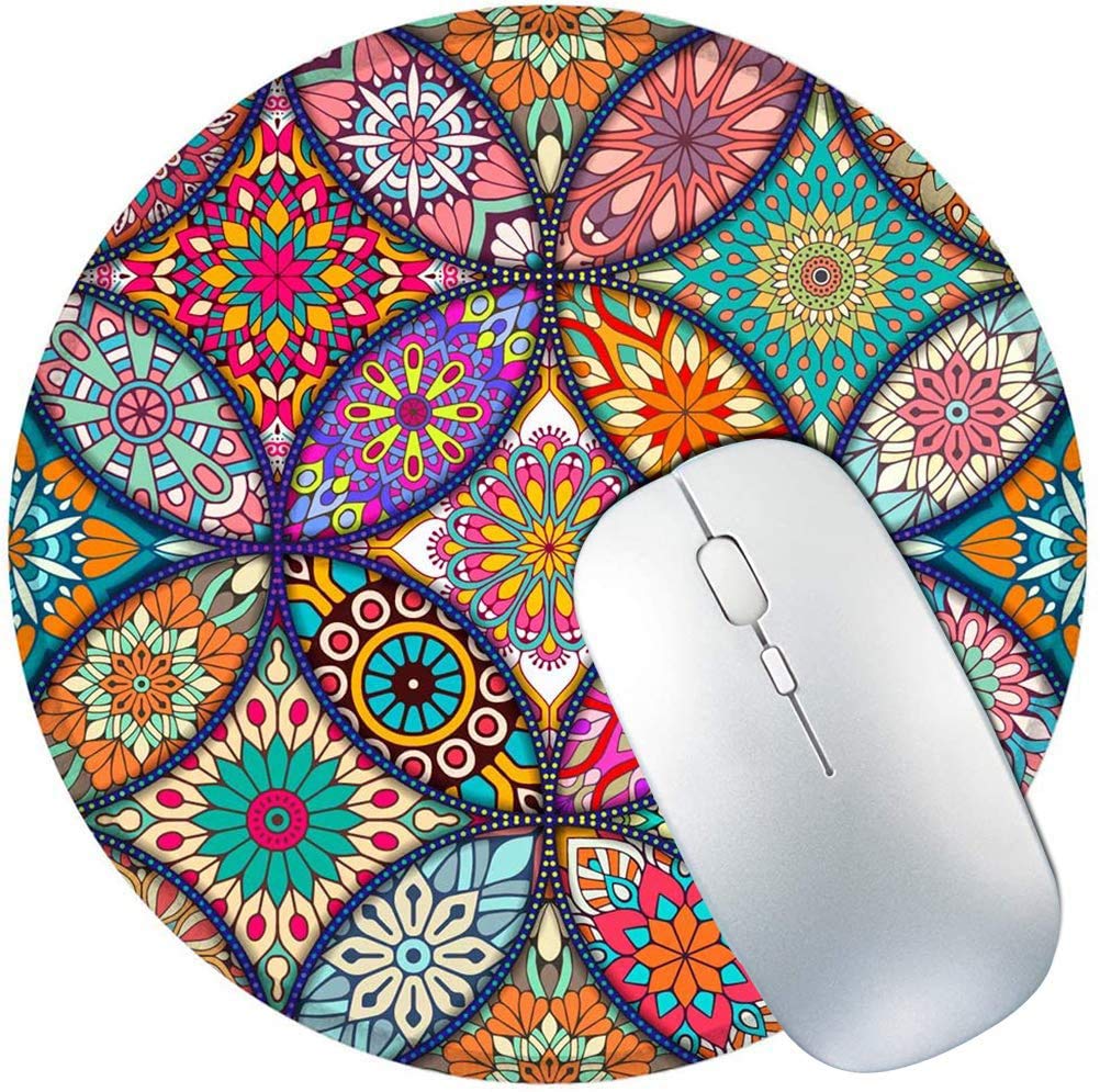 ماسرو 2 عدد پد موس، موس پد چاپ شده شخصی، پایه لاستیکی ضد لغزش برای لپتاپ، کامپیوتر 200 میلیمتر x 200 میلیمتر