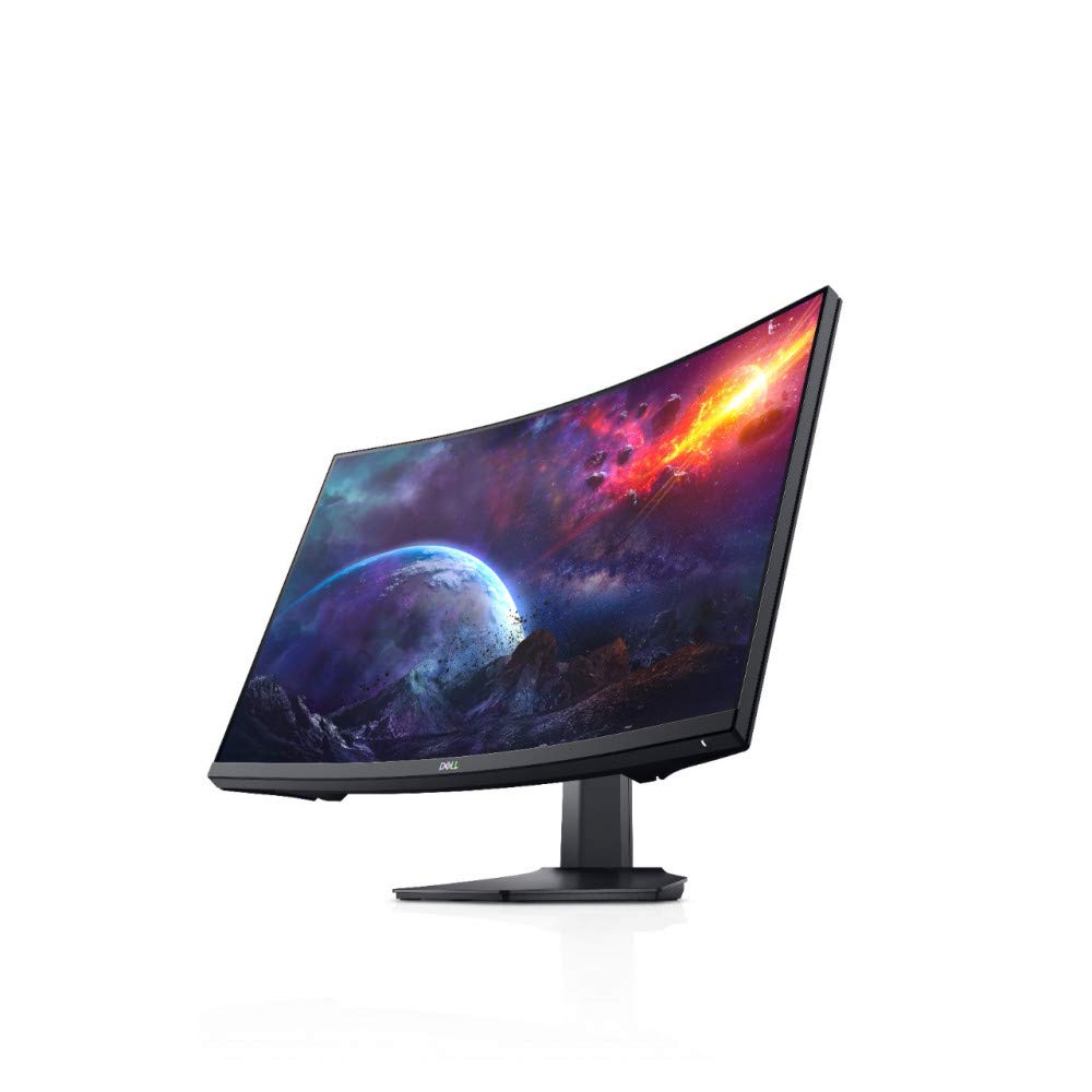 مانیتور Dell S2721D با ابعاد 27 اینچ QHD (2560x1440)، 75Hz، IPS، 4ms، AMD FreeSync، بدون حاشیه، 99% sRGB، دارای بلندگوهای داخلی، پورت DisplayPort و 2x HDMI است.