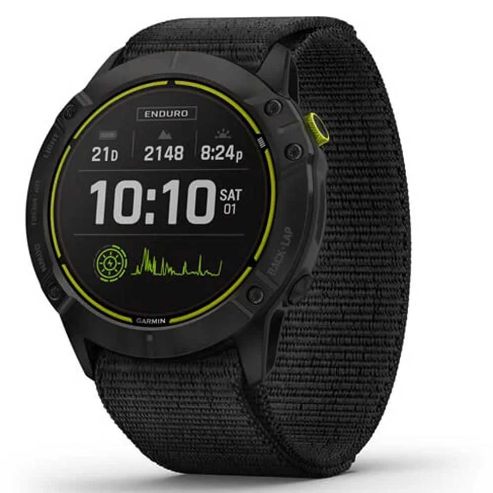 Garmin Enduro استیل با بند نایلونی طرح UltraFit خاکستری EU