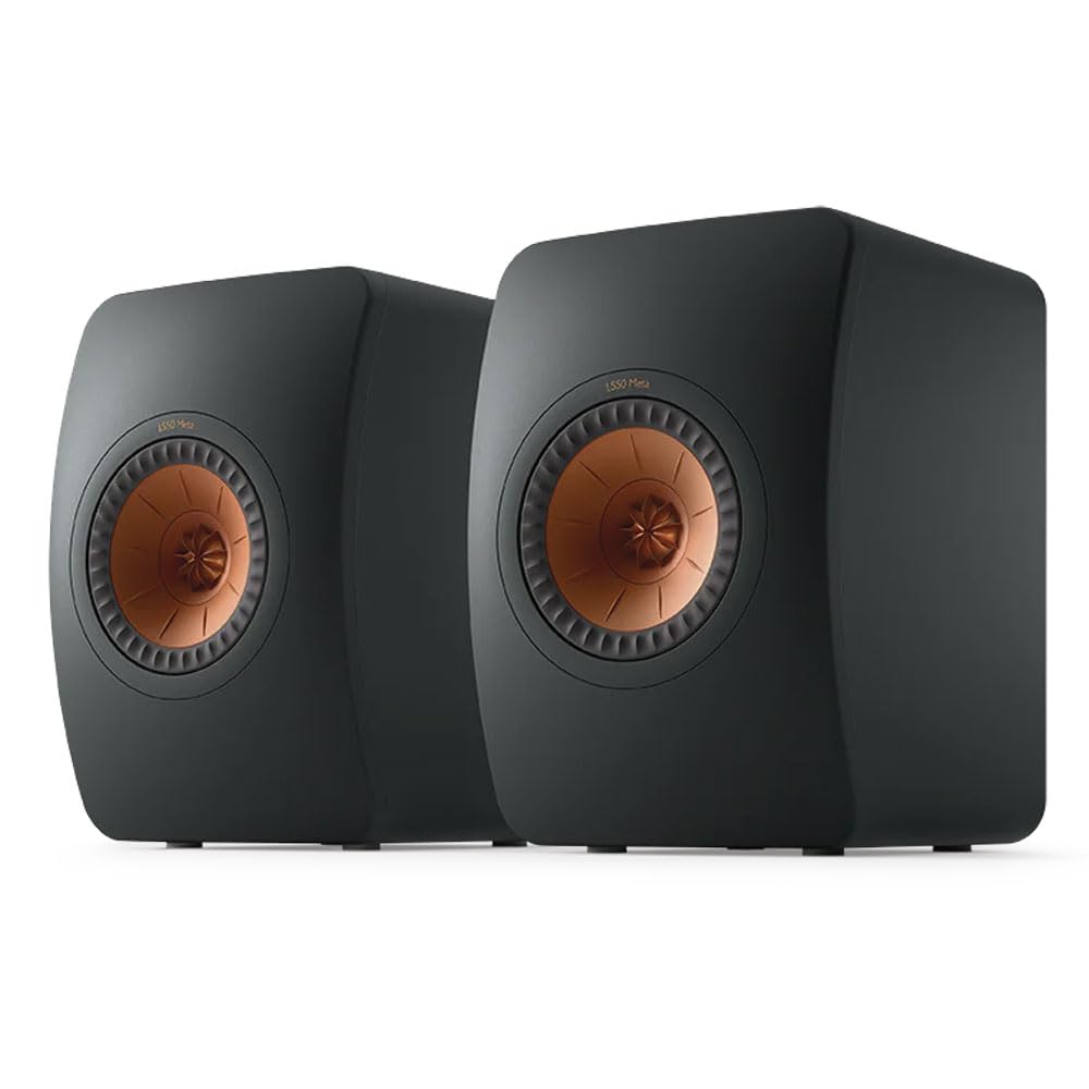 KEF LS50 Meta (جفت، سیاه کربن)