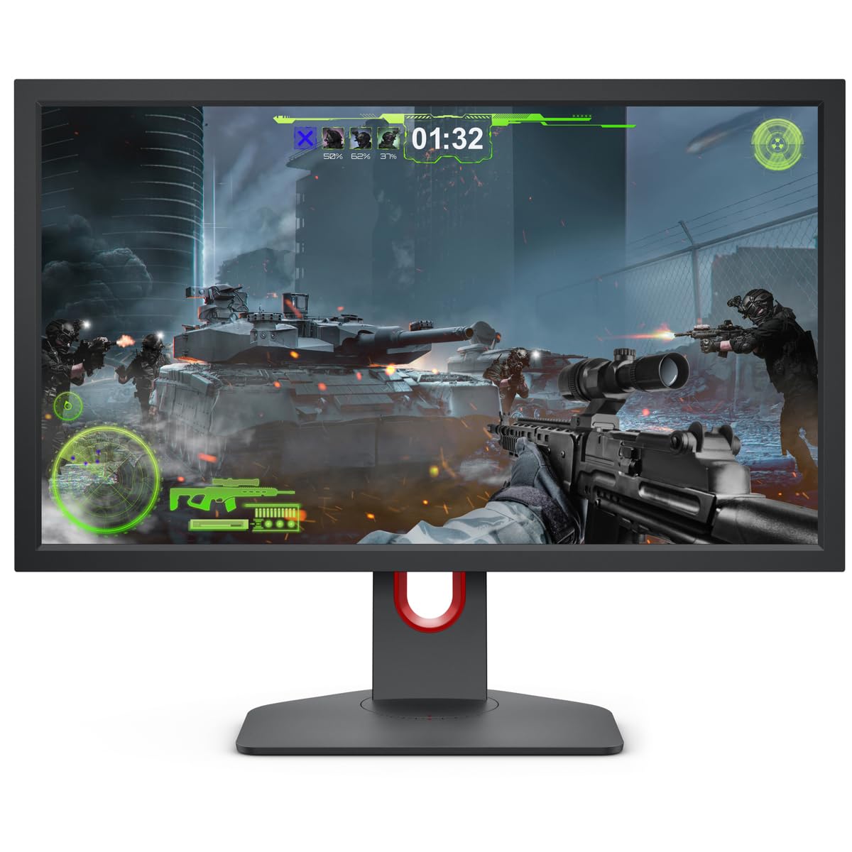 مانیتور بازی 24 اینچی BenQ Zowie XL2411K | 144Hz | 1080P | پایه کوچک‌تر | پایه ارگونومیک | تنظیمات XL برای به اشتراک گذاری | منوی سریع قابل تنظیم | DyAc | سازگار با 120Hz برای PS5 و Xbox series X، مانیتور 144Hz، DyAc