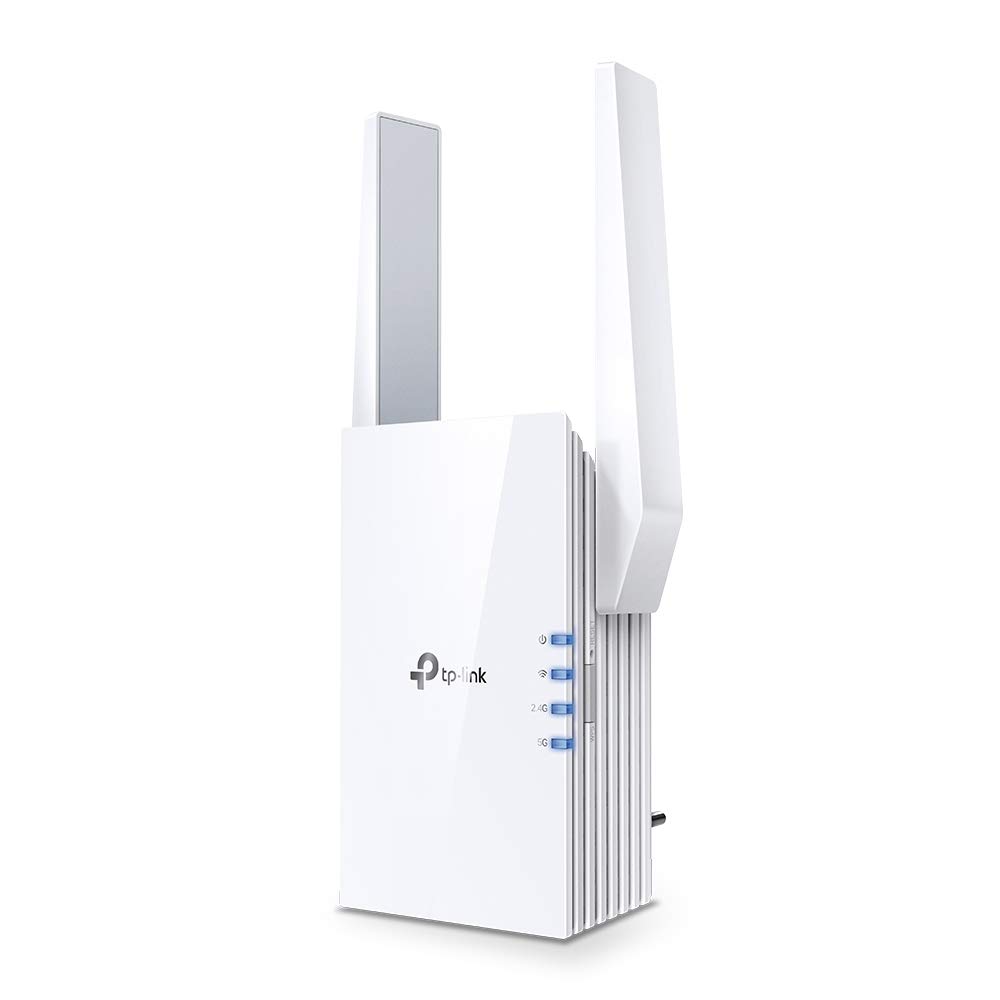 TP-Link Dual Band Repeater RE605X، سفید، WiFi 6AX1800 Mesh WiFi 6|AX1800 Mesh