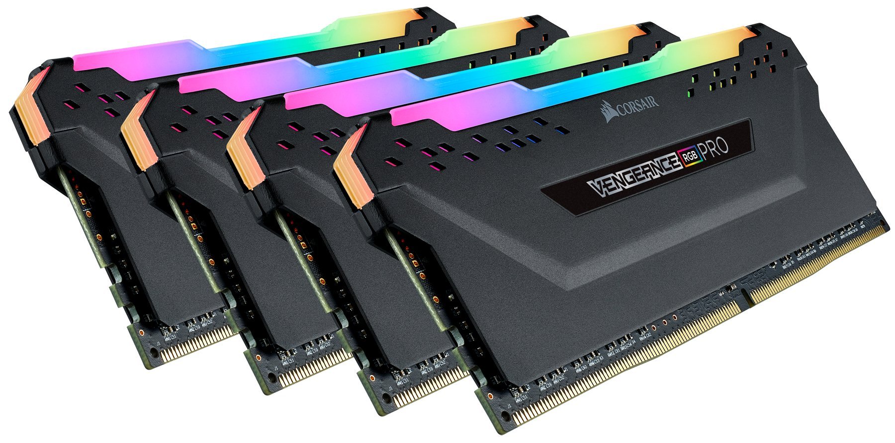 کورسیر ونجنس RGB PRO 64GB (4x16GB) DDR4 3600 (PC4-28800) C18 1.35V مشکی 64GB کیت (4x16GB)