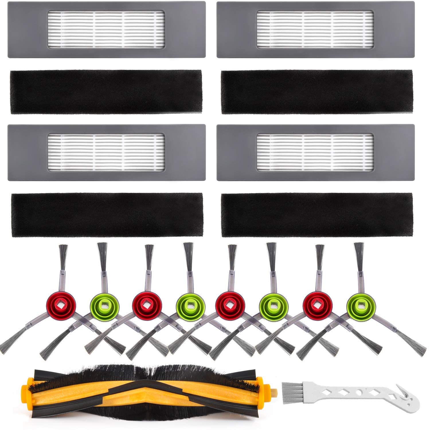 قطعات یدکی موچنلی برای ییدی K781+، ایستگاه Vac، Vac max، اکوواکس دیبات اوزمو T8 T8 Max T8 AIVI T5 و سری T8 روبات جاروبرقی 1+4+8 بسته