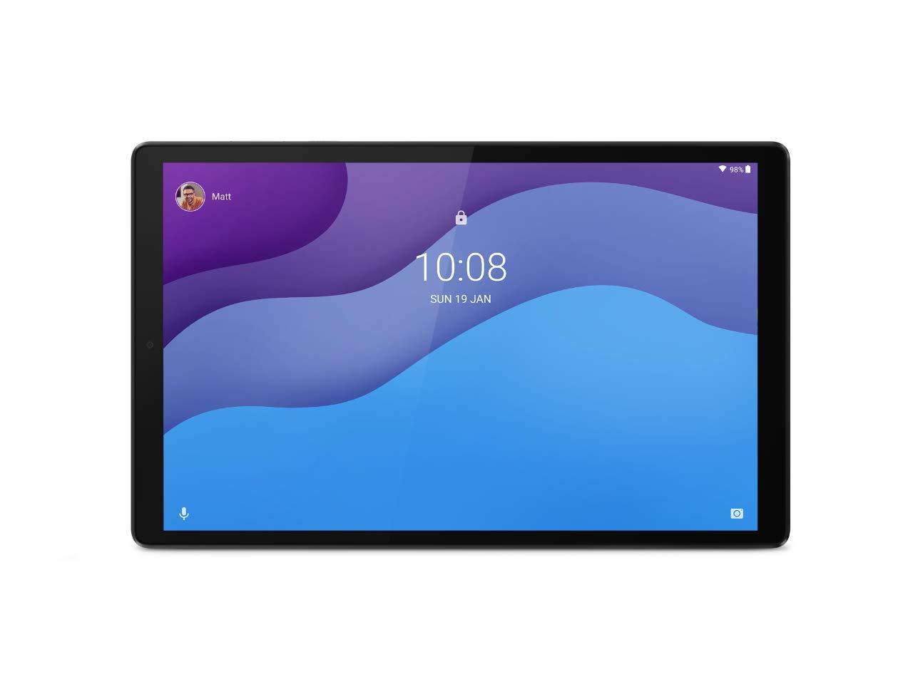 لنوو تب ام 10 اچ‌دی مدل TB-X306X با رم ۲ گیگابایت و حافظه داخلی ۳۲ گیگابایت، وای-فای + ۴جی ال‌تی‌ای، آهن‌گری (Iron Grey)