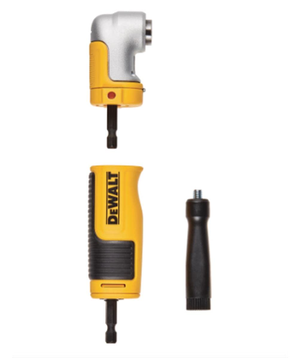 مبدل گوشه درایل سه‌ضلعی DEWALT، پیوست دو در یک (DWAMRAFT)، یک اندازه