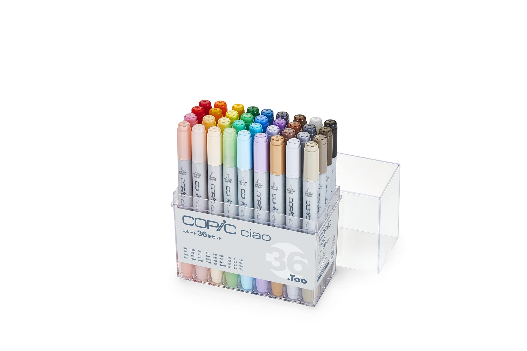 مجموعه رنگ‌های Copic Ciao Start 36 رنگ