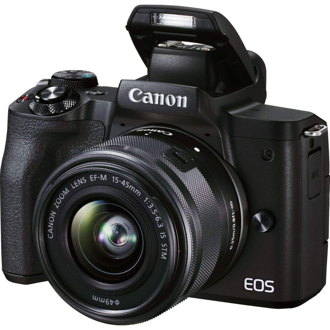Canon EOS M50 Mark II + EF-M 15-45mm IS STM Kit Black
