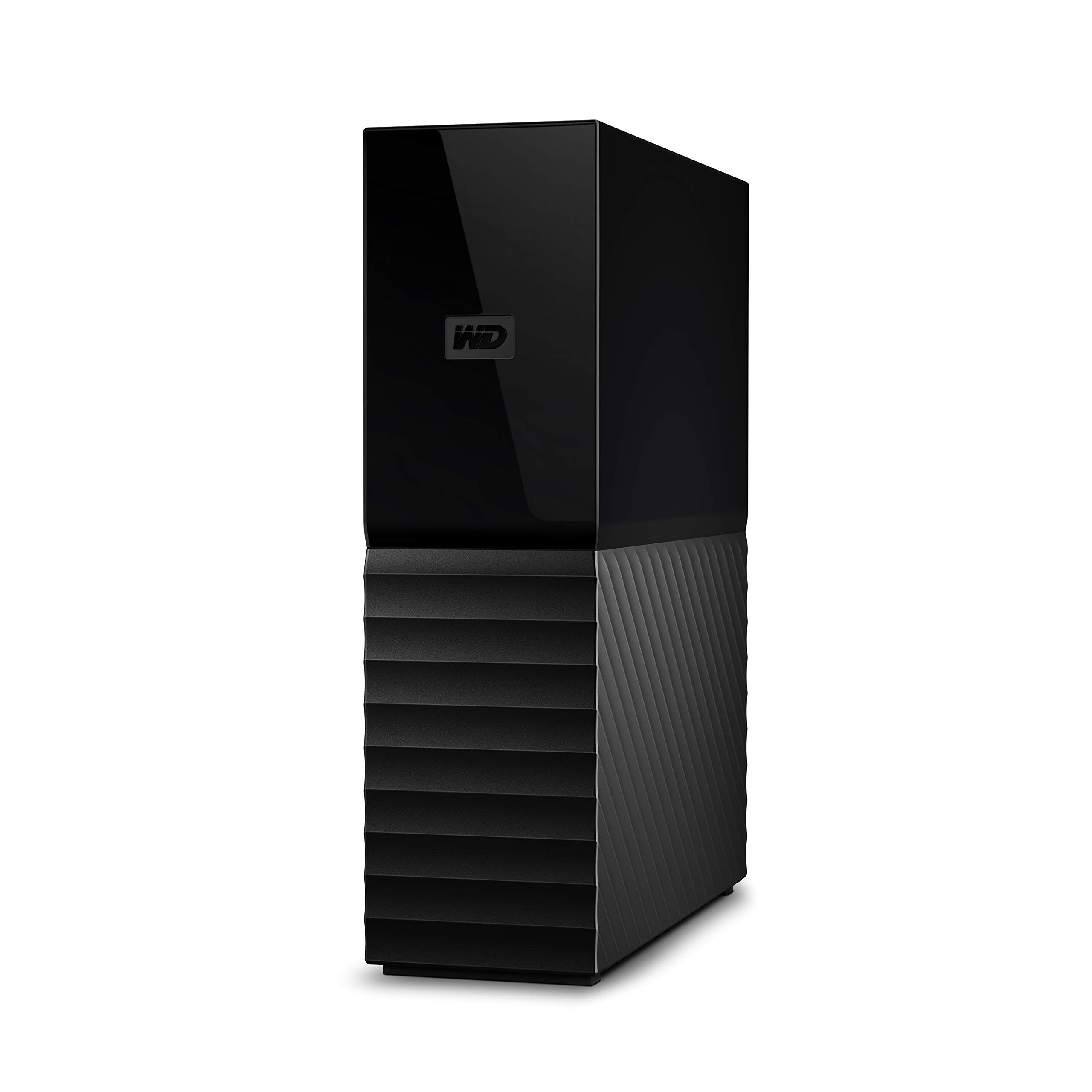 دیسک سخت اکسترنال دسکتاپ WD 18 ترابایت My Book، USB 3.0، دیسک سخت اکسترنال با قابلیت محافظت از رمز عبور و نرم‌افزار پشتیبان‌گیری خودکار - WDBBGB0180HBK-NESN 18 ترابایت درایو تکی